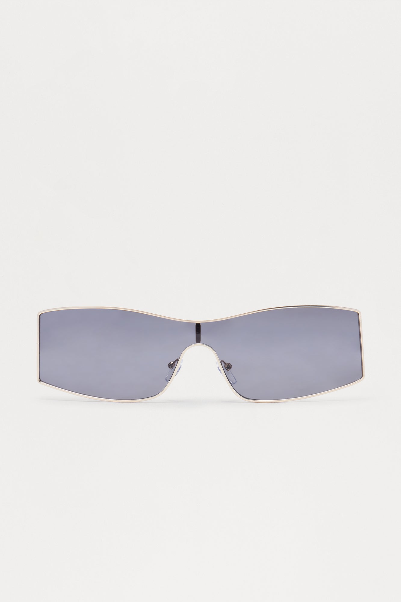 High Heat Round Metal Frame Sunglasses - Gold/Black