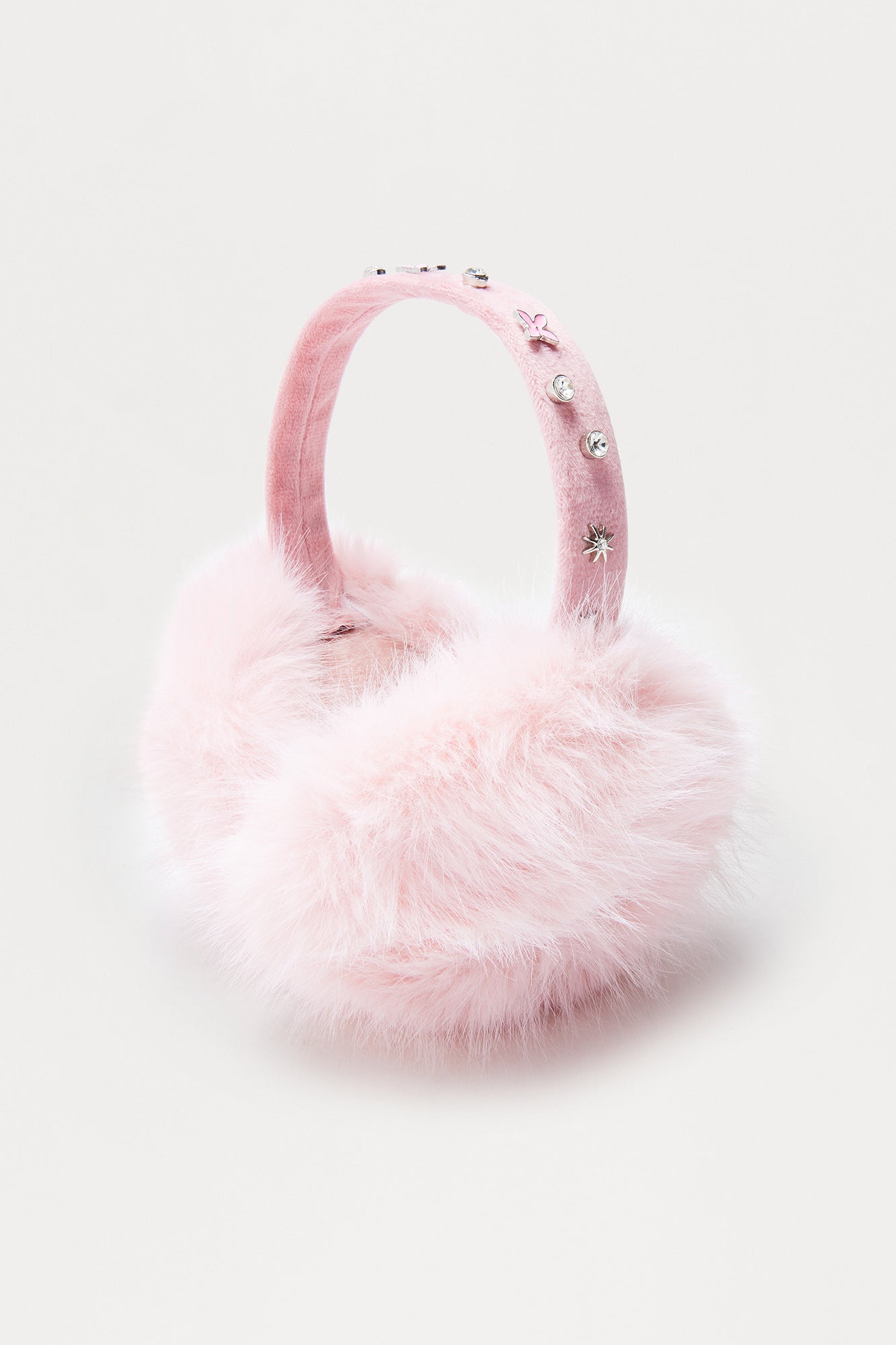 Cold But Always Cute Faux Fur Earmuffs - Pink