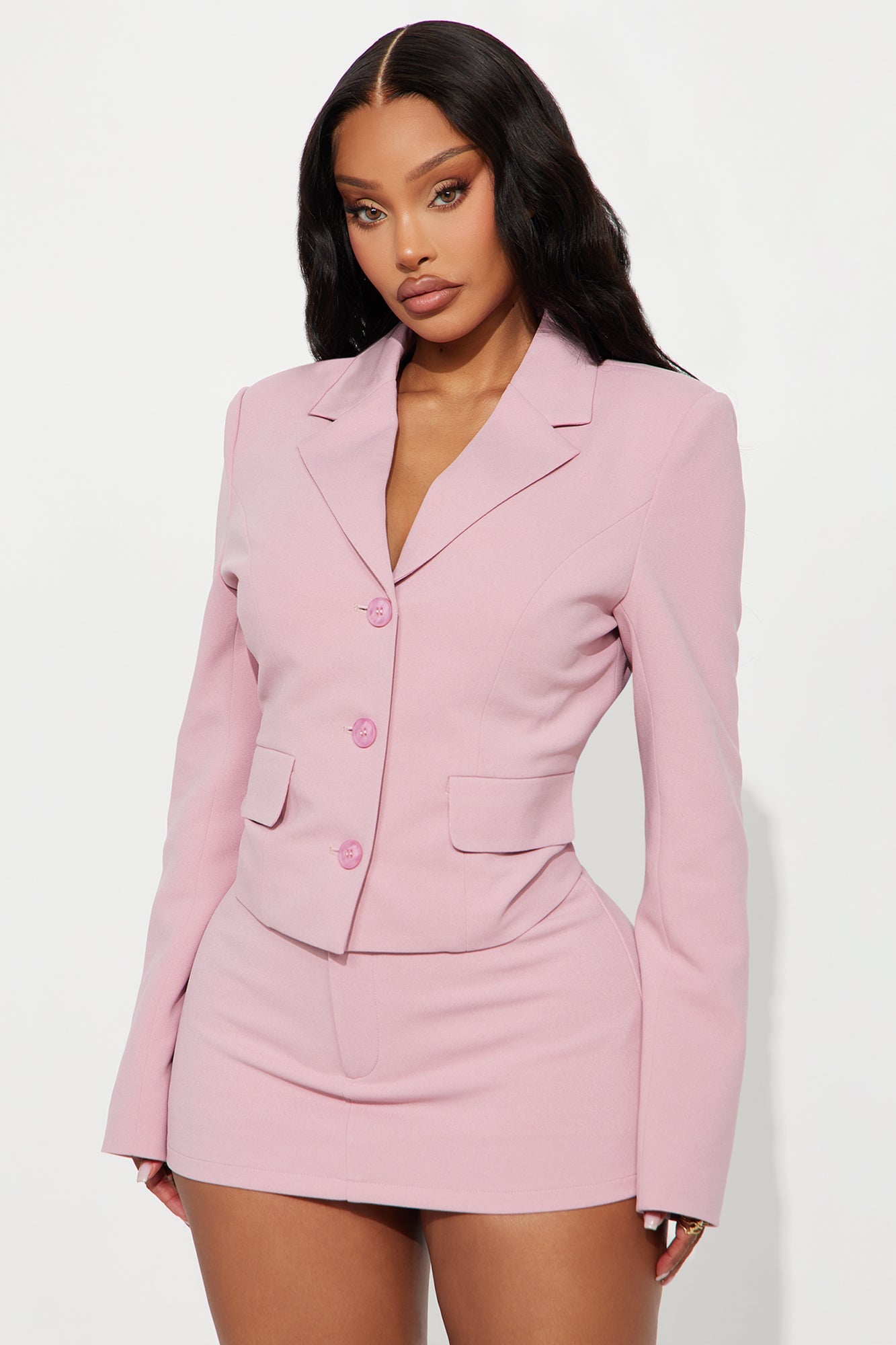 Somewhere In Paris Blazer - Pink