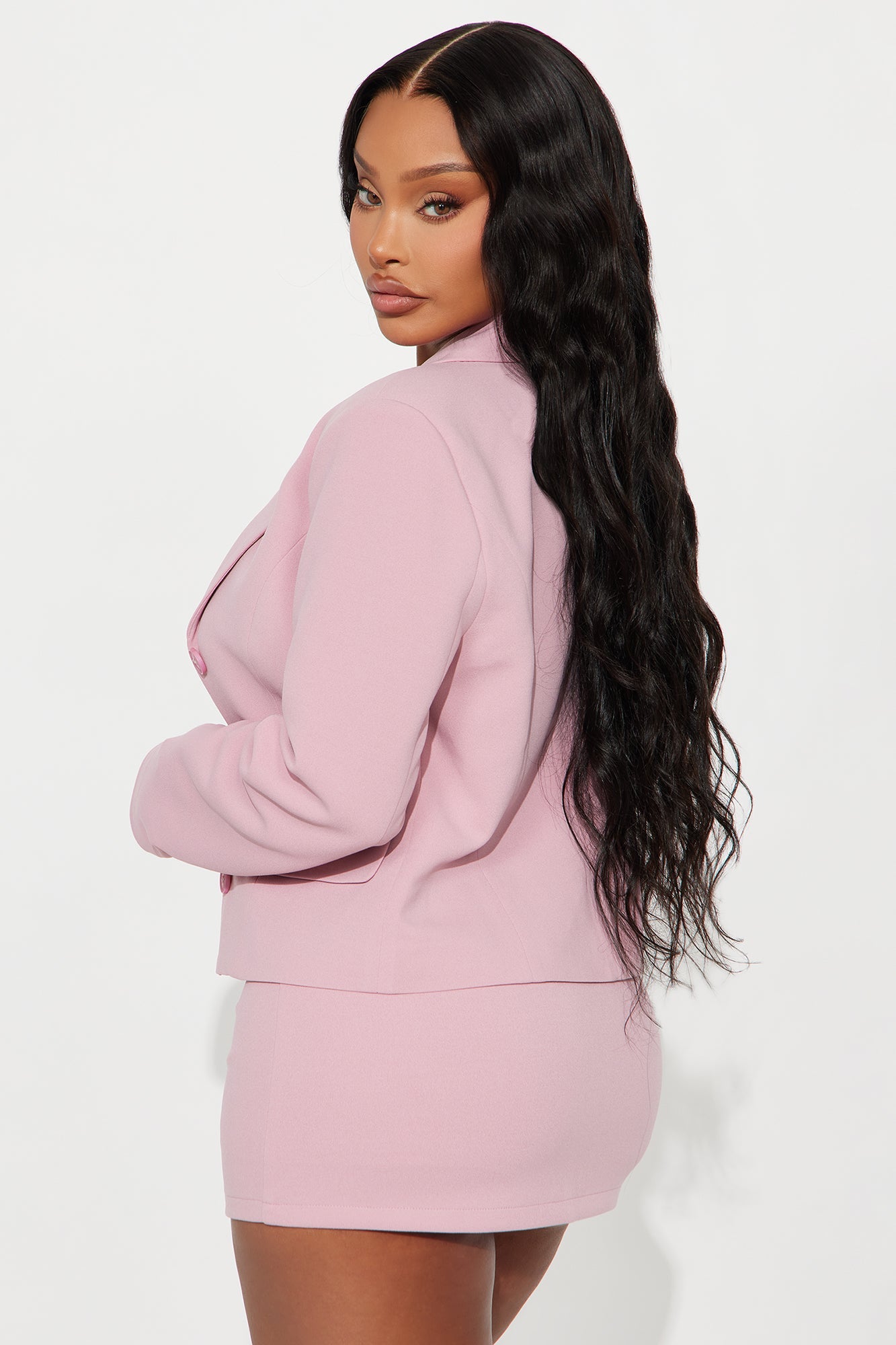 Somewhere In Paris Blazer - Pink