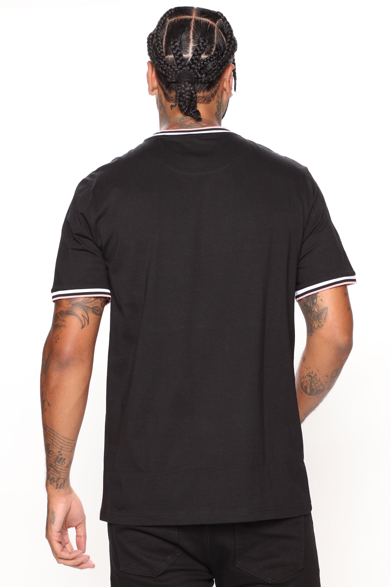 Like That Short Sleeve Tee - Pink/combo