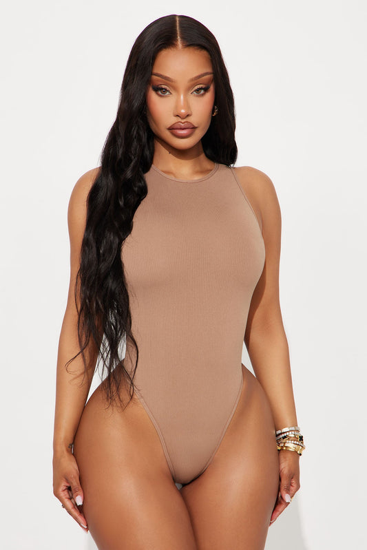 Sienna Seamless Bodysuit - Mocha