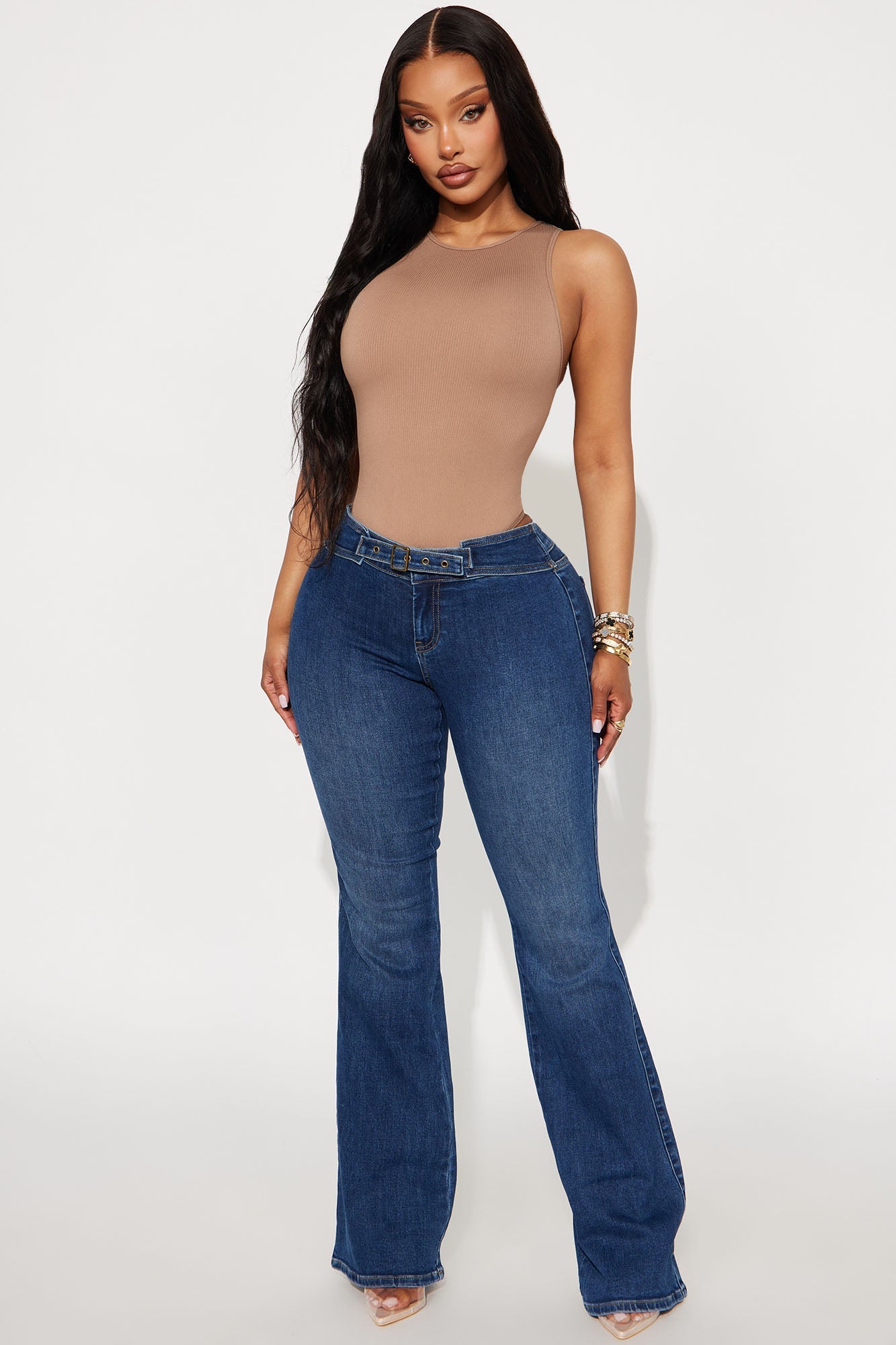 Sienna Seamless Bodysuit - Mocha