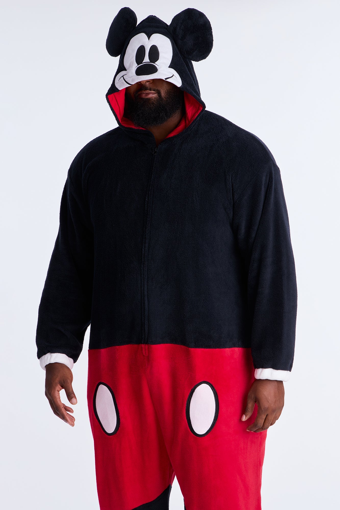 Mickey One Piece Costume - Black/combo