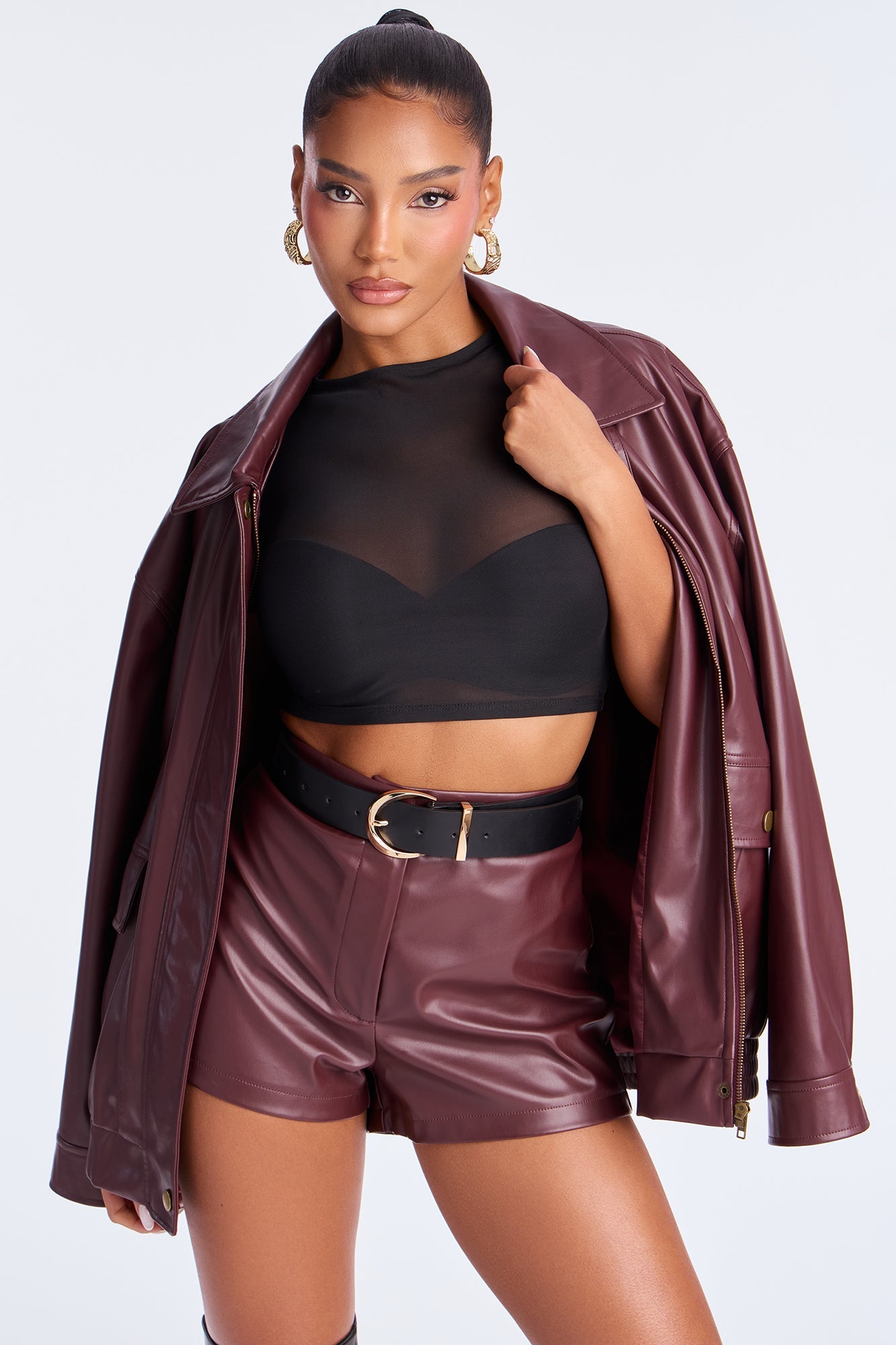 Clocked Out Belt - Black