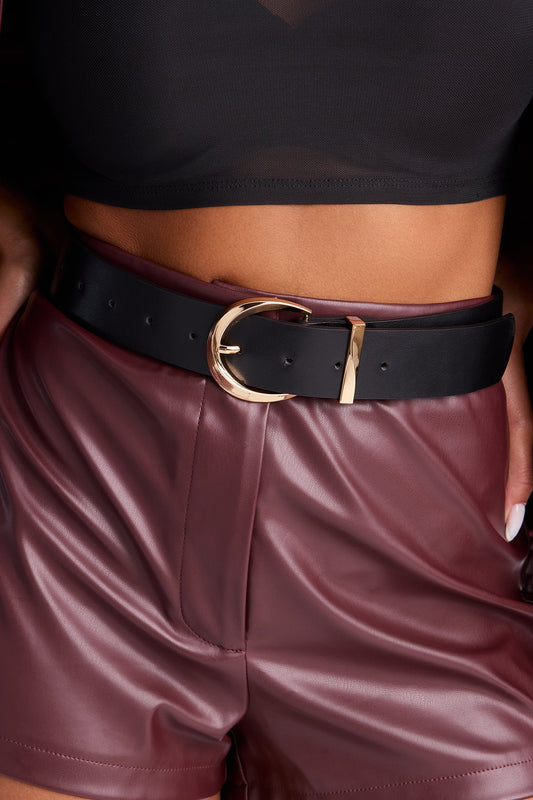 Clocked Out Belt - Black