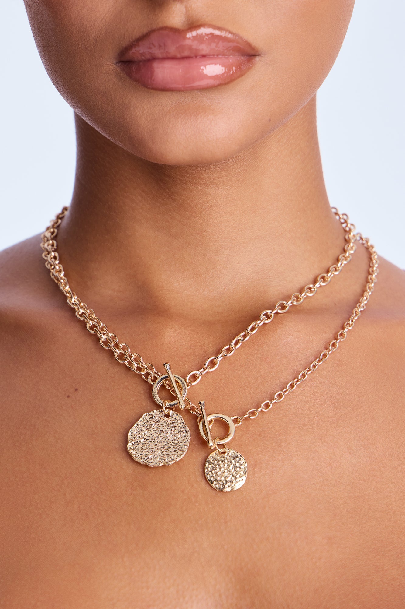 Drama And Desire Layered Necklace - Gold