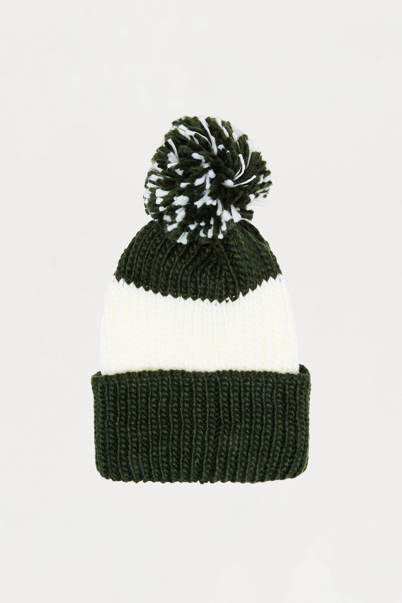 Varsity Jock Beanie - Green/combo