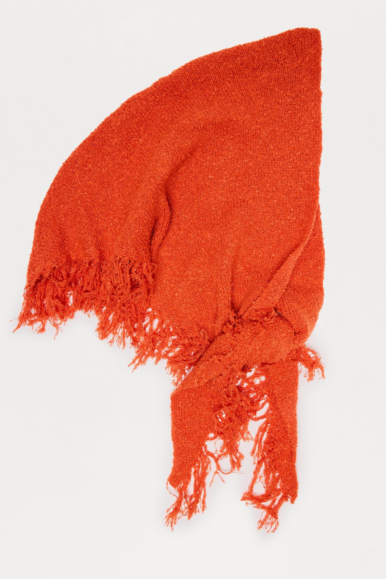 Fall Sunsets Triangle Scarf - Orange