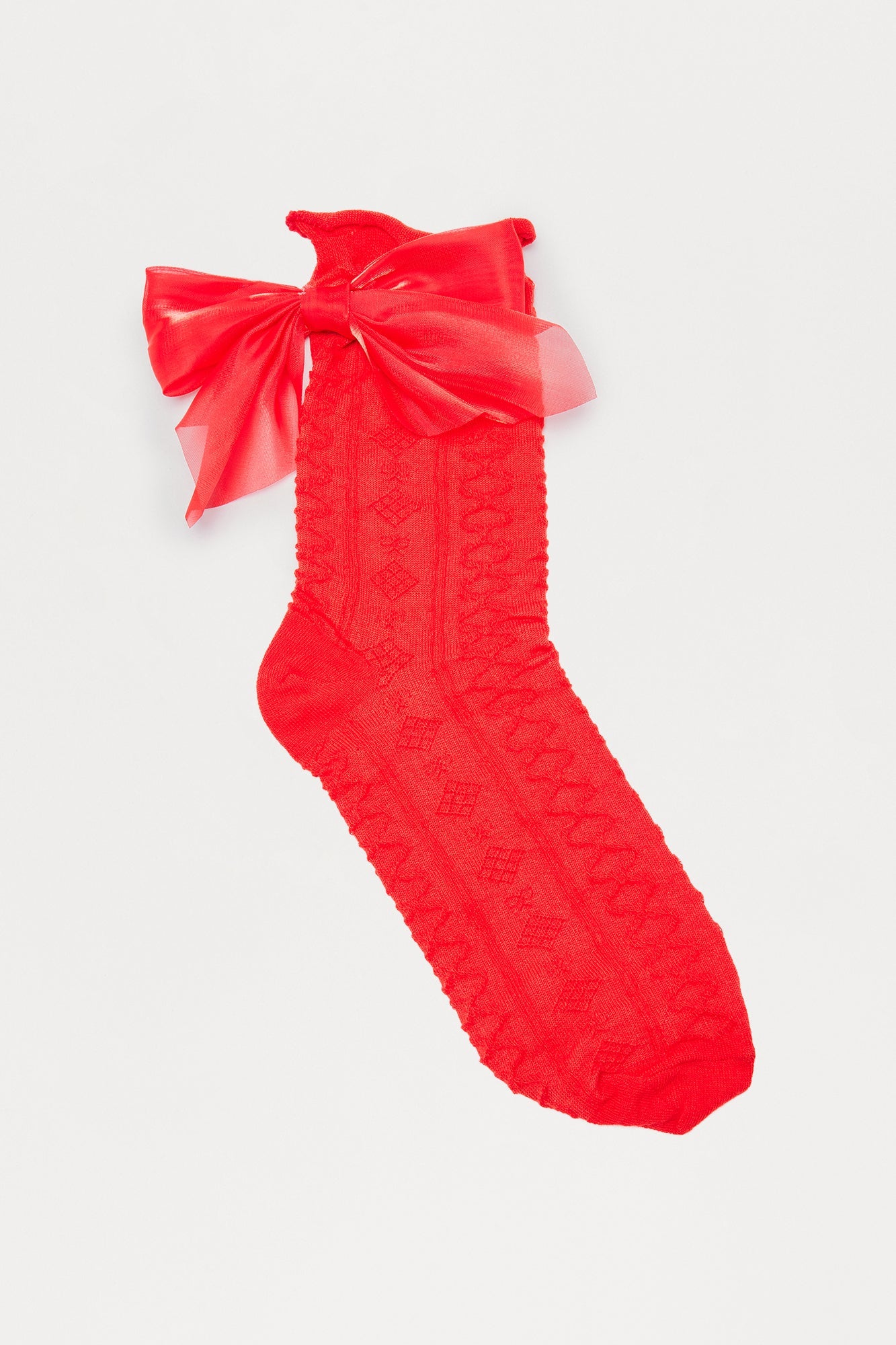Coquette Cutie Socks - Red