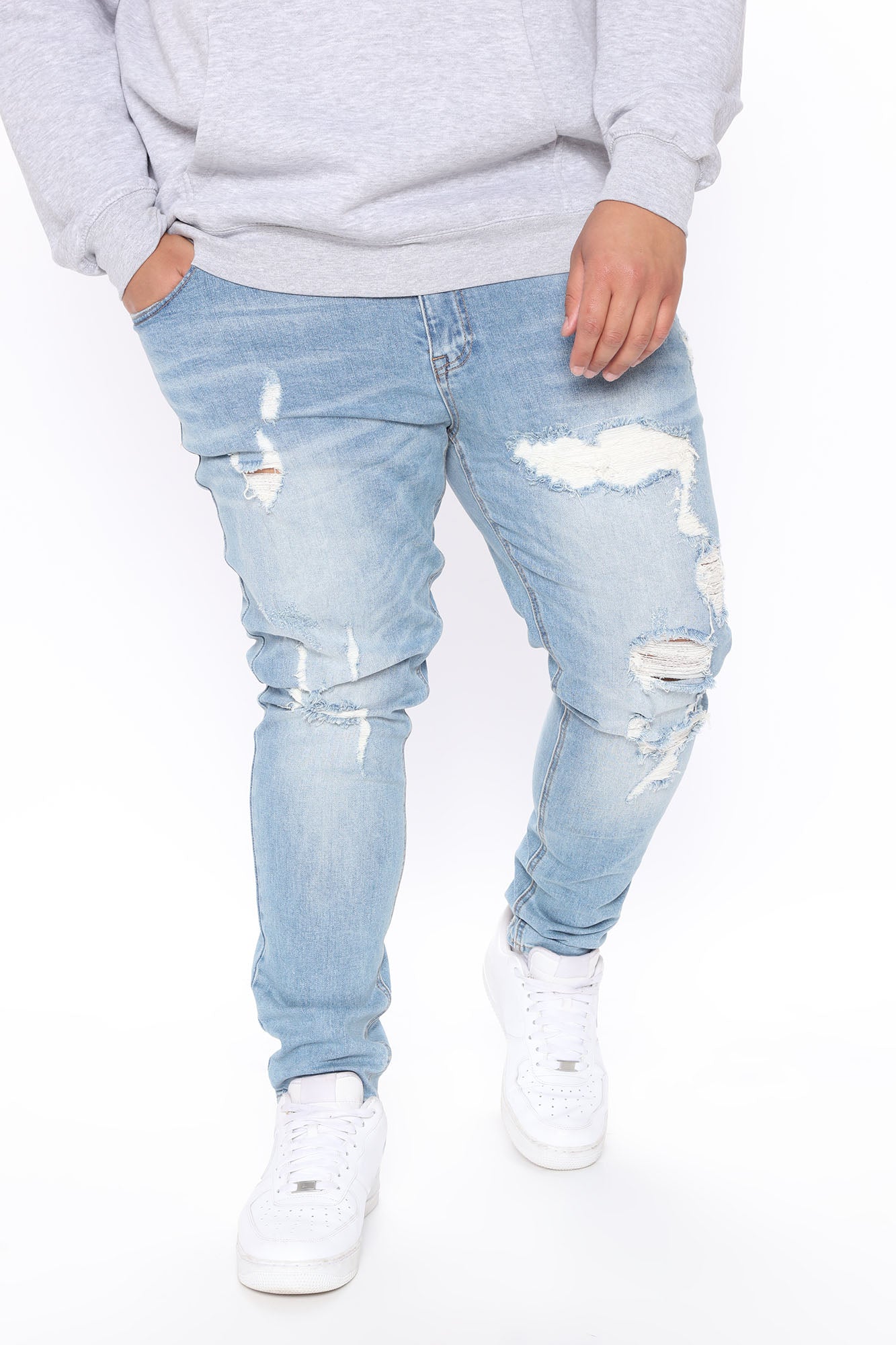 Break Bad Habits Skinny Jean - Medium Wash