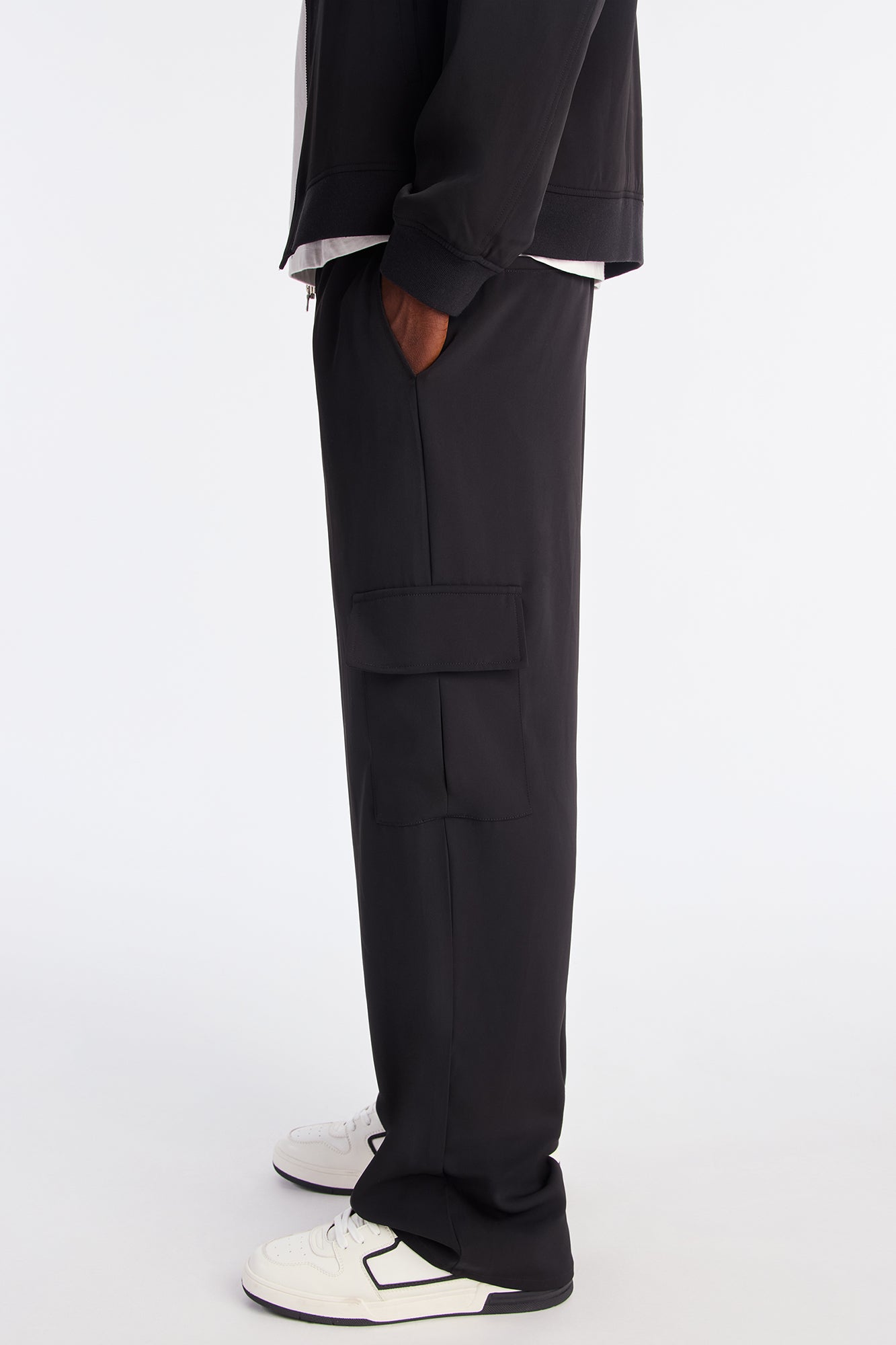 Baggy Daemon Tech Cargo Pant - Black