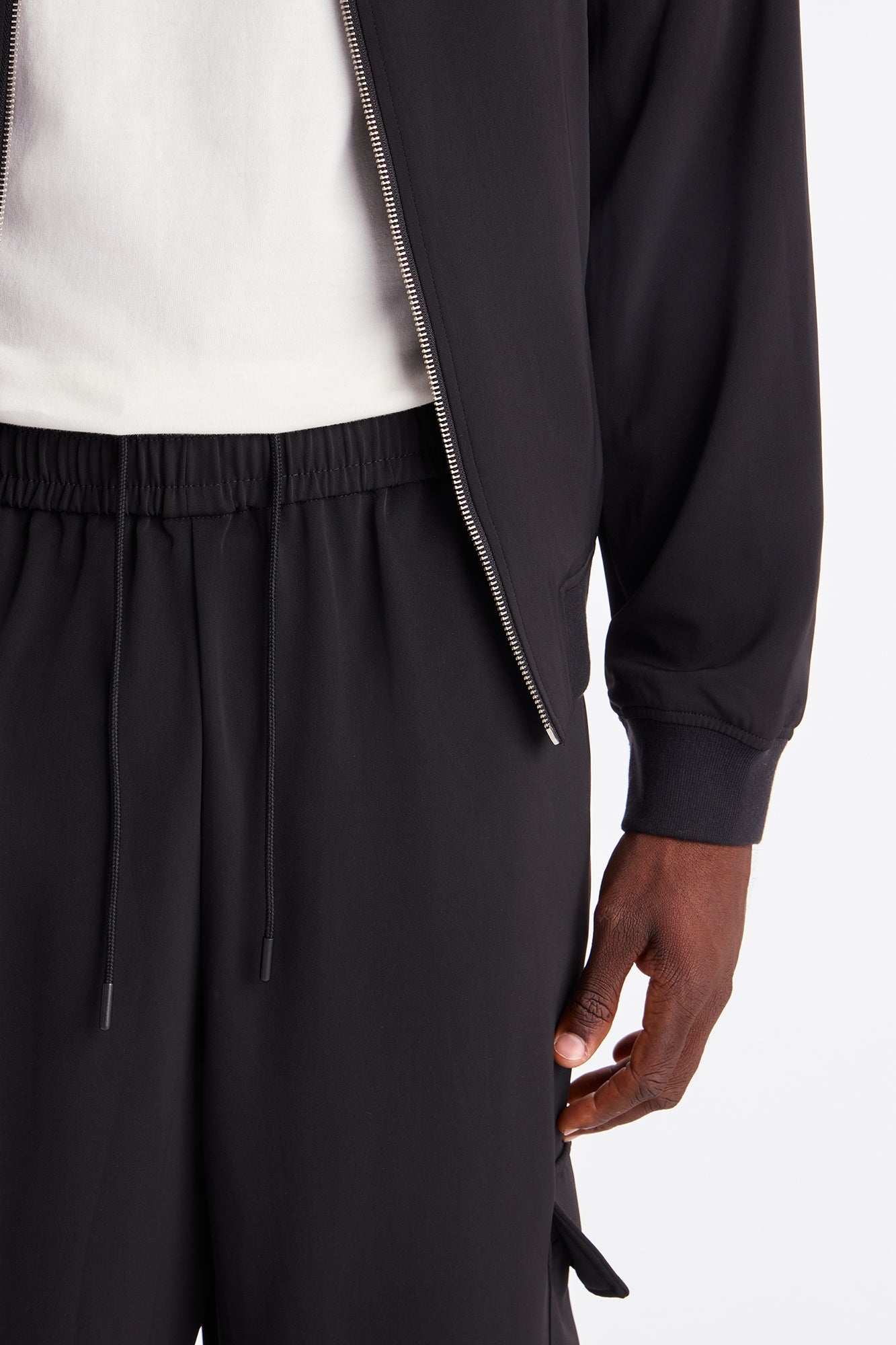 Baggy Daemon Tech Cargo Pant - Black