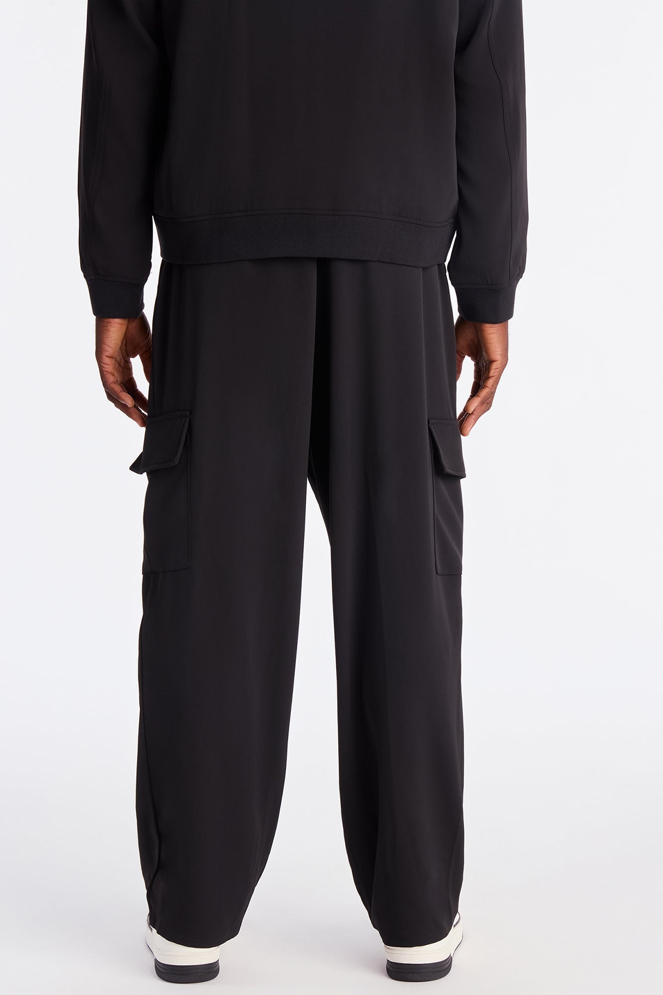 Baggy Daemon Tech Cargo Pant - Black