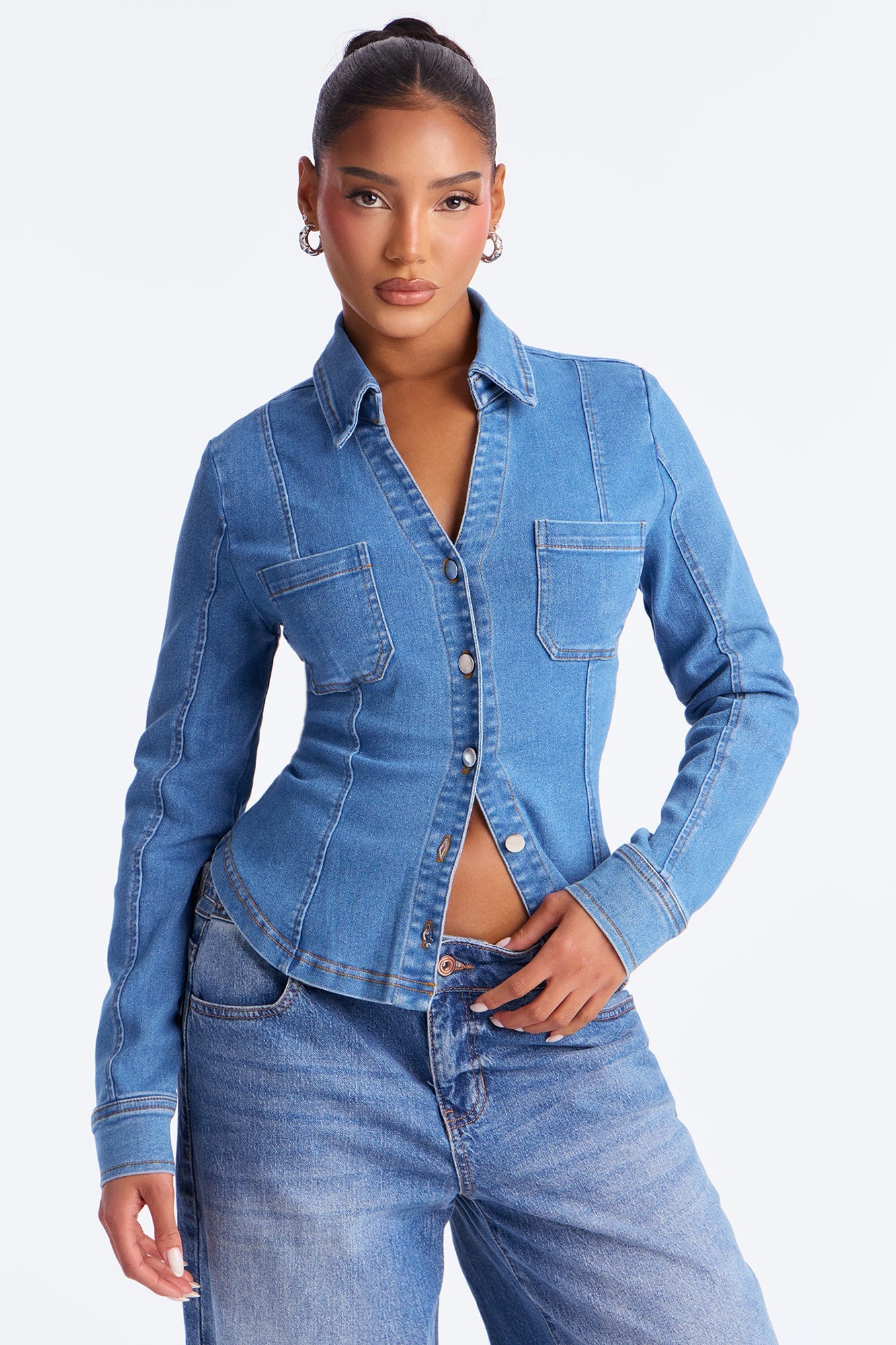 Made For Denim Days Shirt - Medium Wash