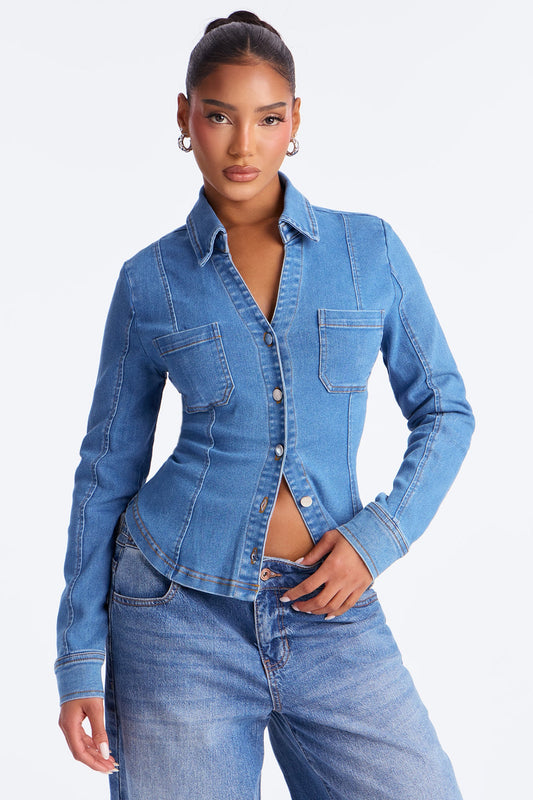 Made For Denim Days Shirt - Medium Wash