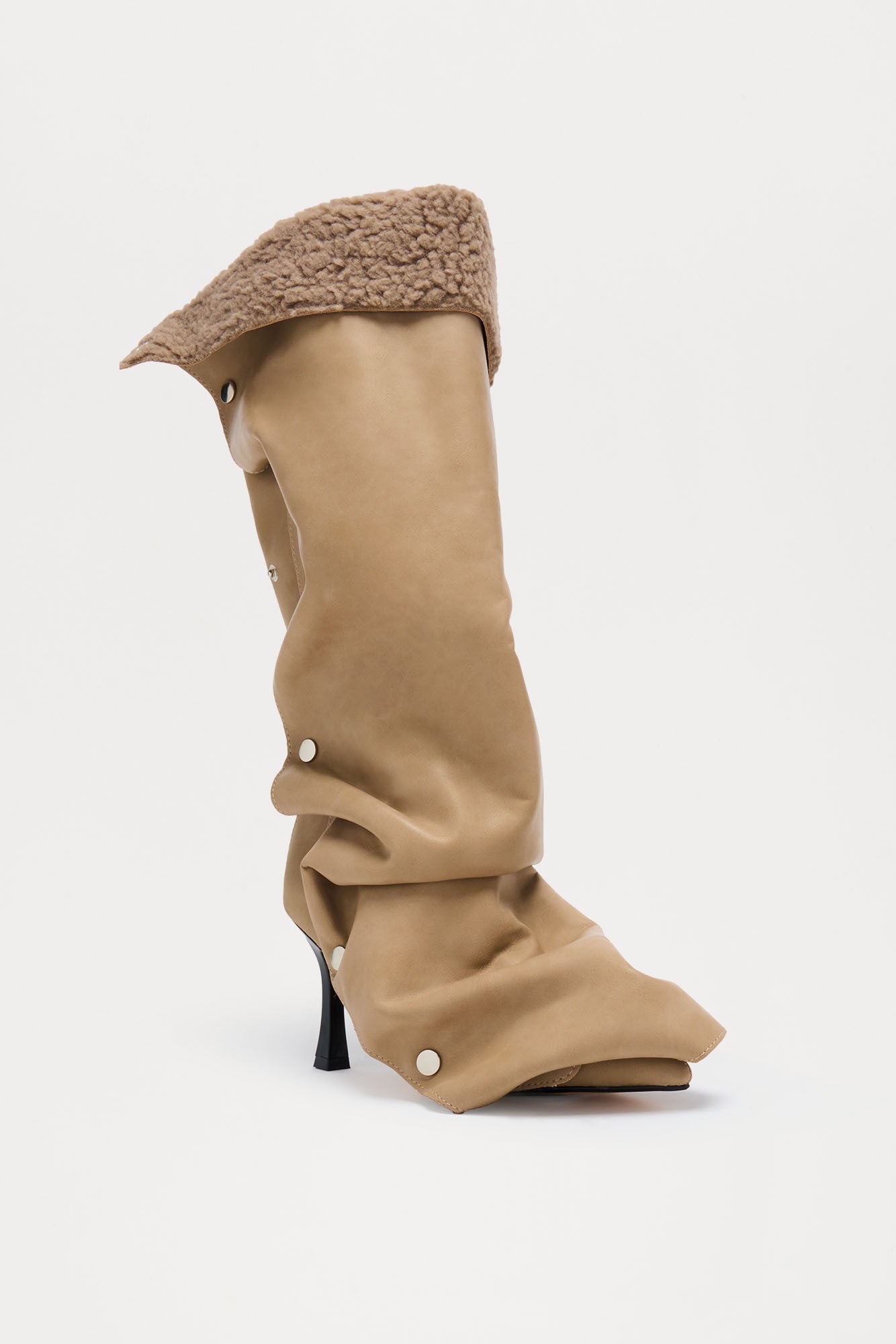 Slade Sherpa Overlay Boots - Grey