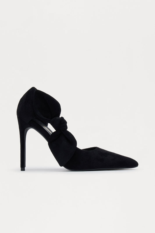 Lousa Bow Pumps - Black