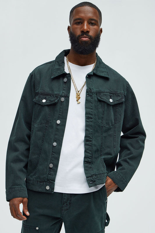 Conner Trucker Jacket - Green