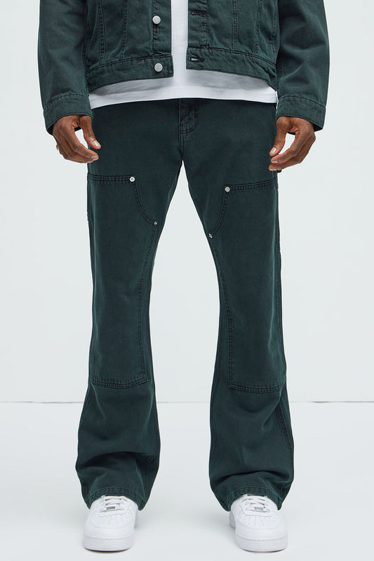 Conner Carpenter Flare Jeans - Green