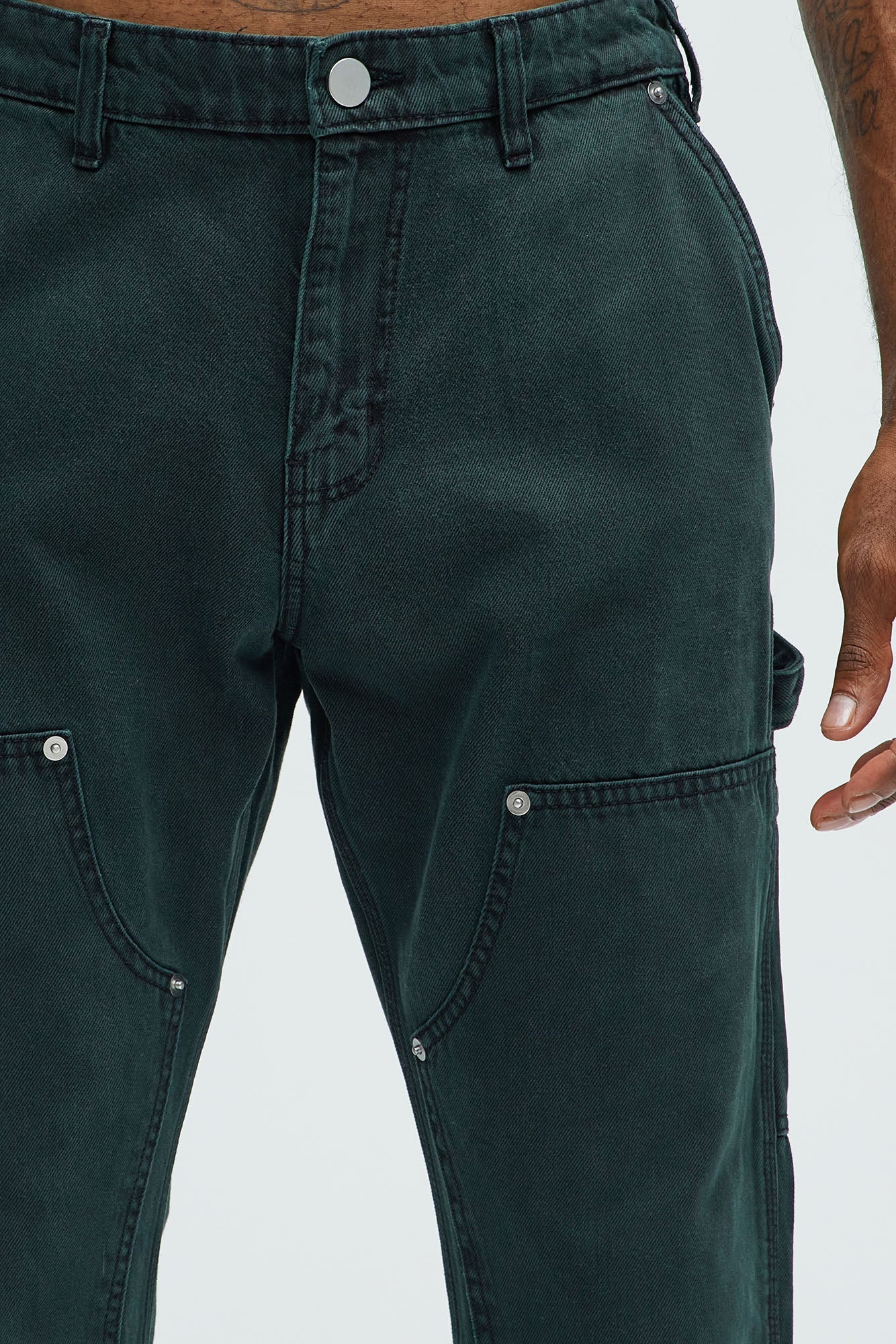 Conner Carpenter Flare Jeans - Green