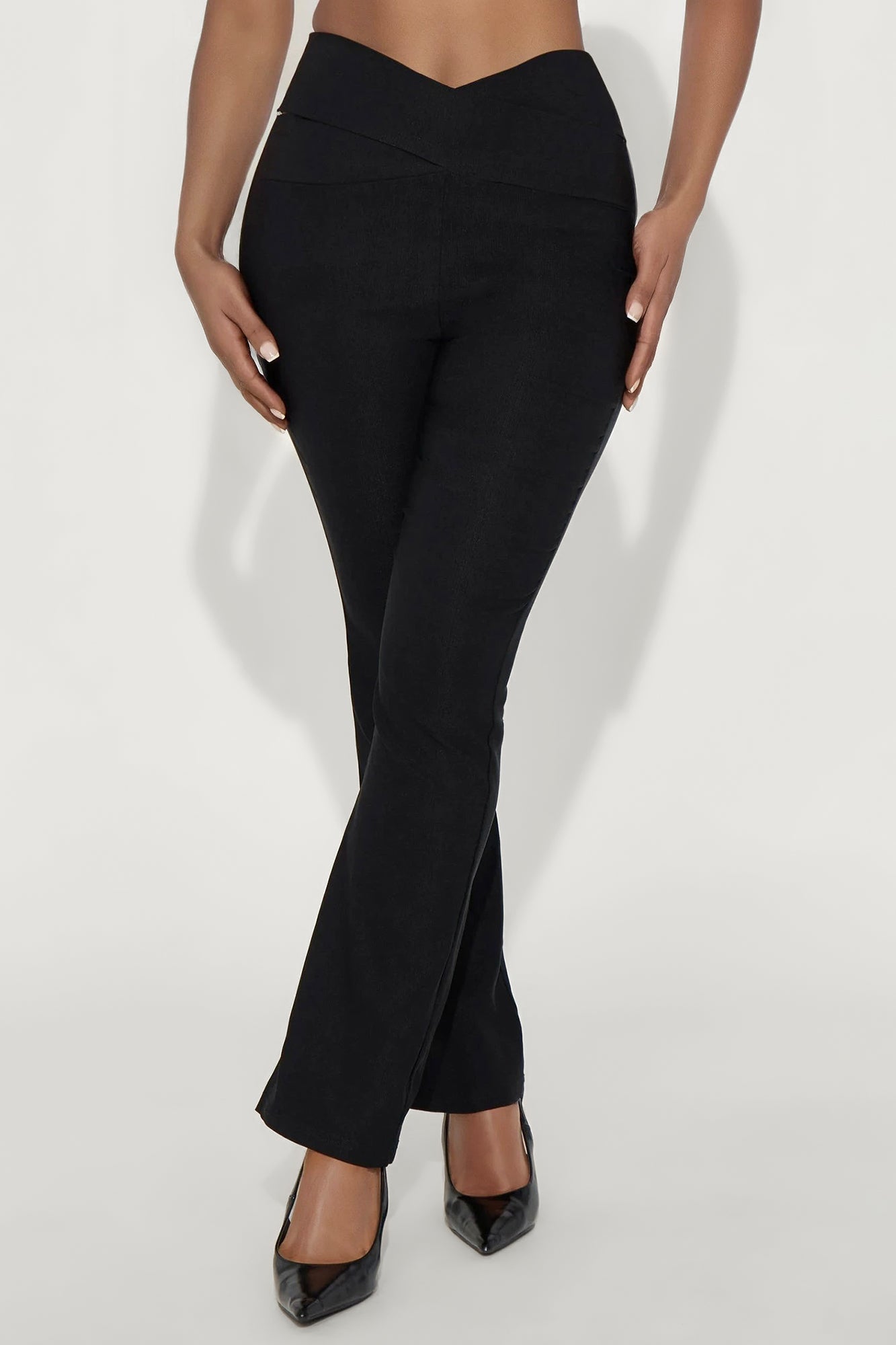 Angelica Skinny Pants 29″ - Black