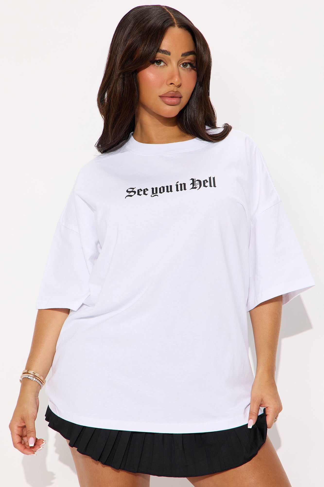 See You In Hell Tee - White