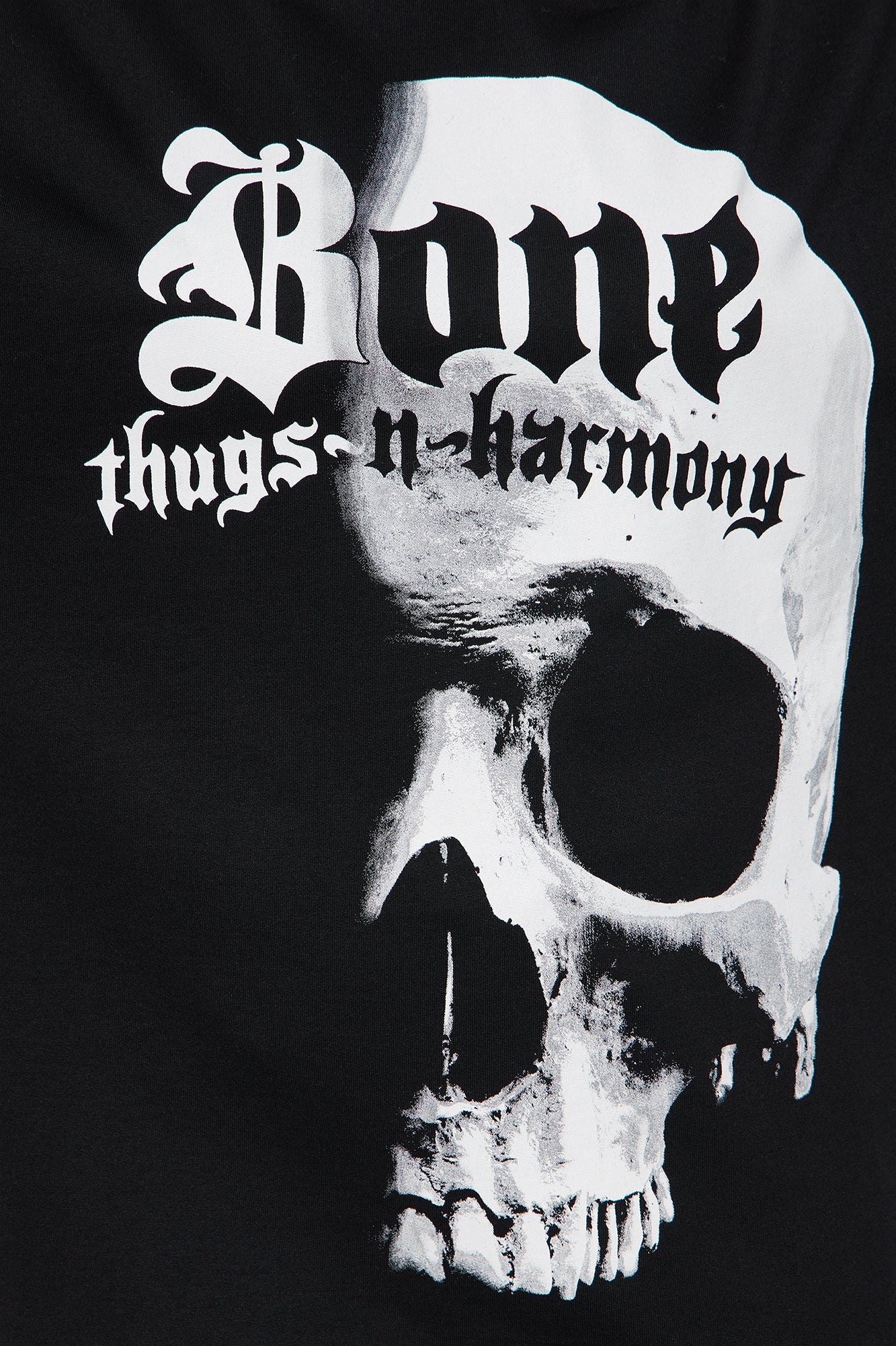 Bone Thugs N Harmony Oversized Fleece Hoodie - Black
