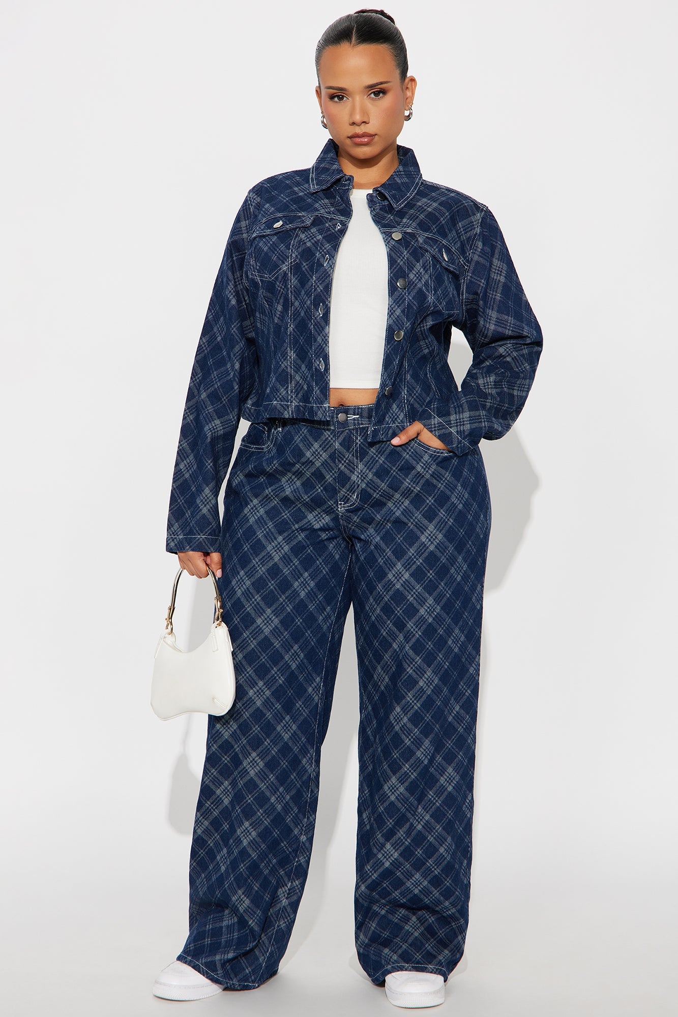 Dakota Denim Pant Set - Dark Wash