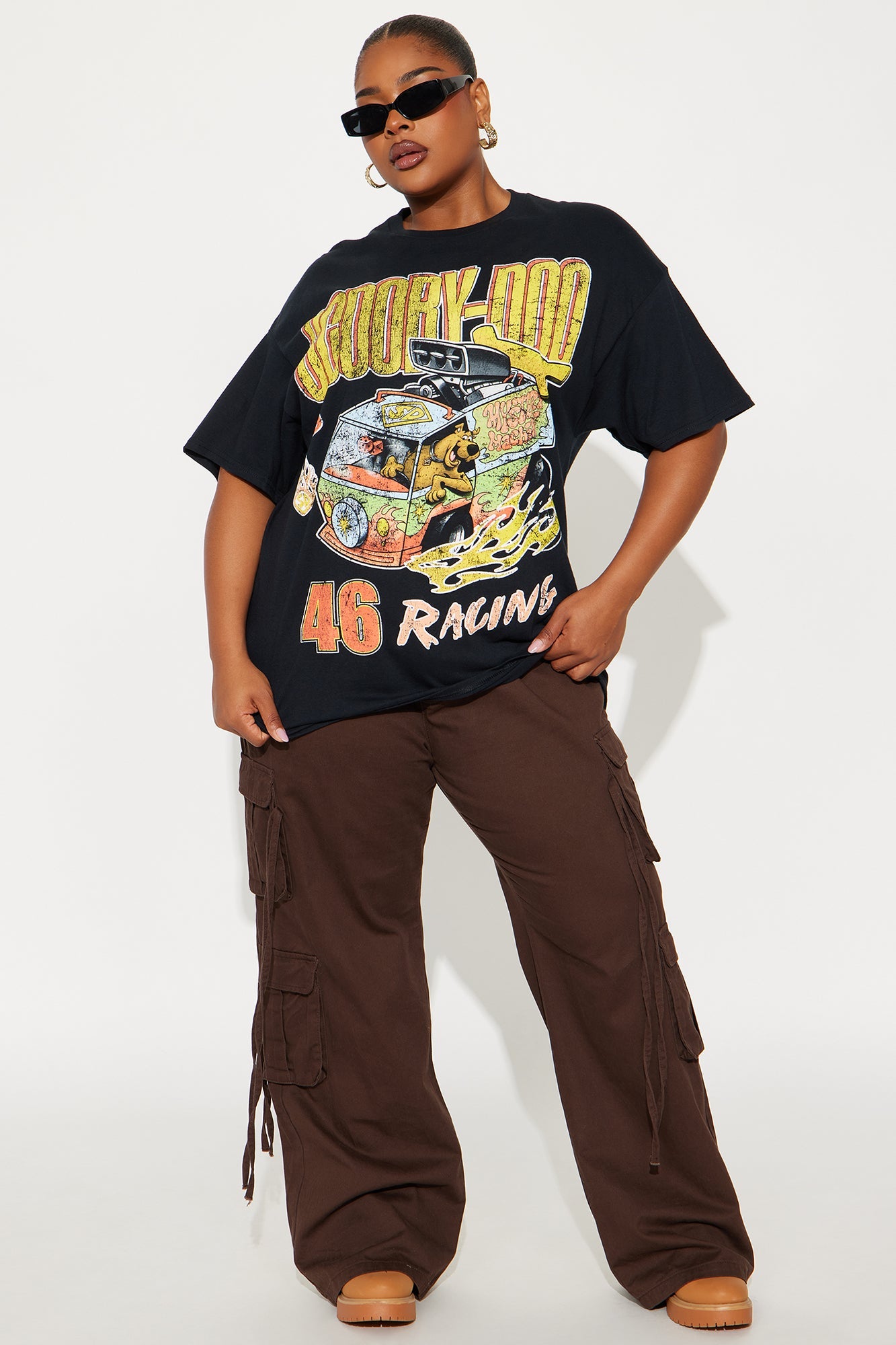 Scooby Doo Racing Tee - Black