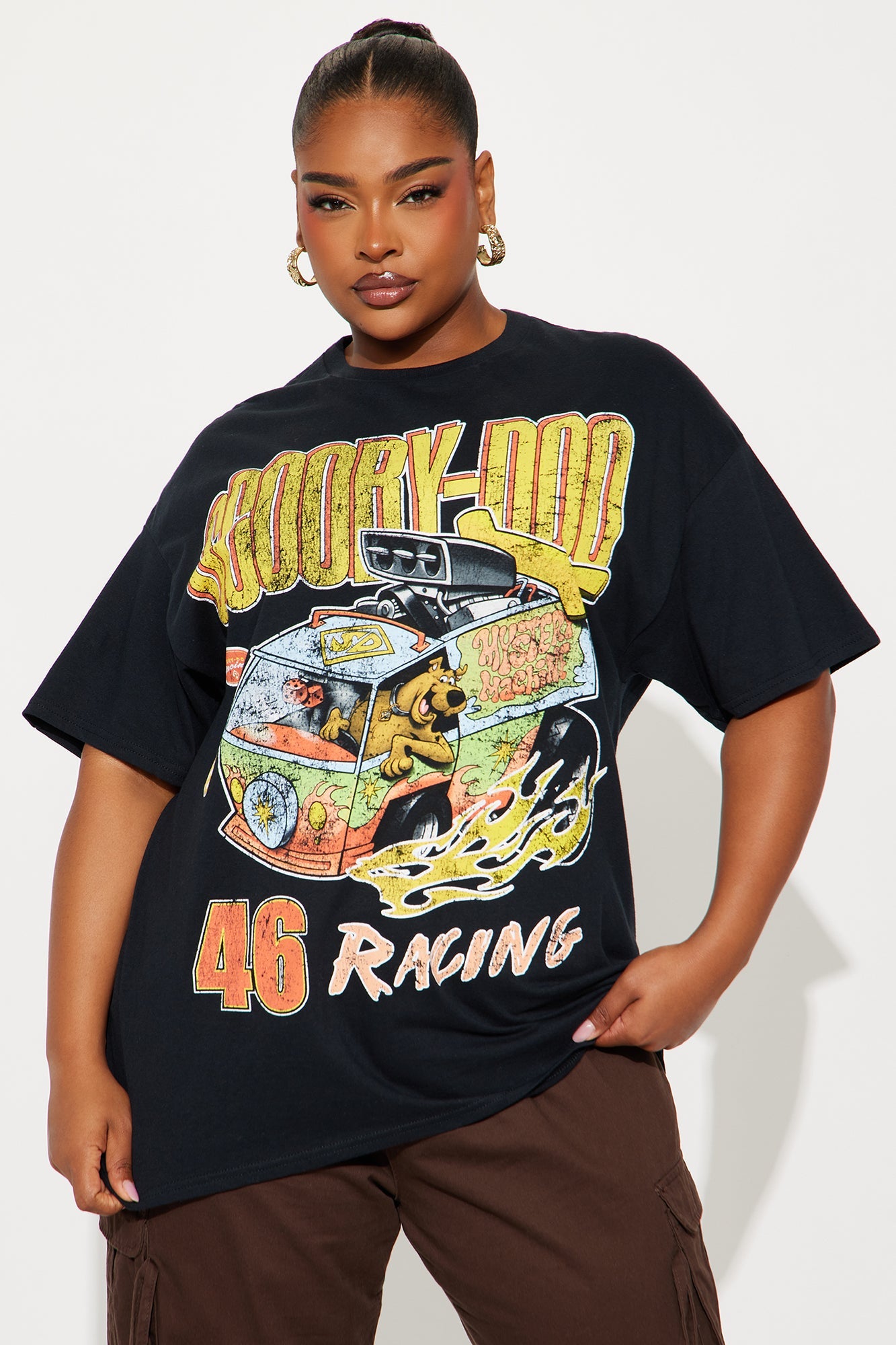 Scooby Doo Racing Tee - Black