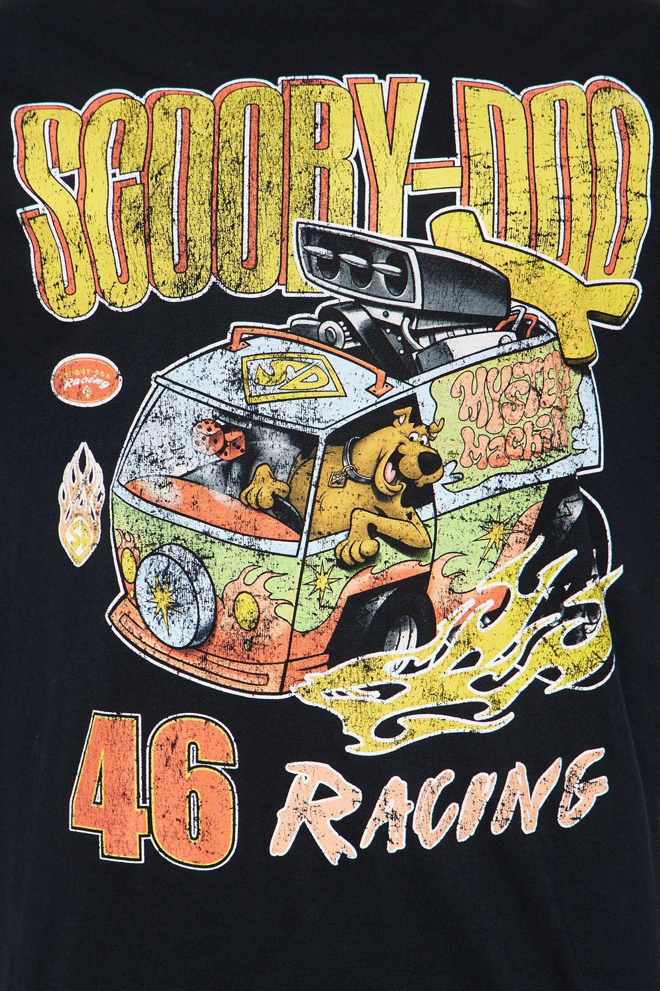 Scooby Doo Racing Tee - Black