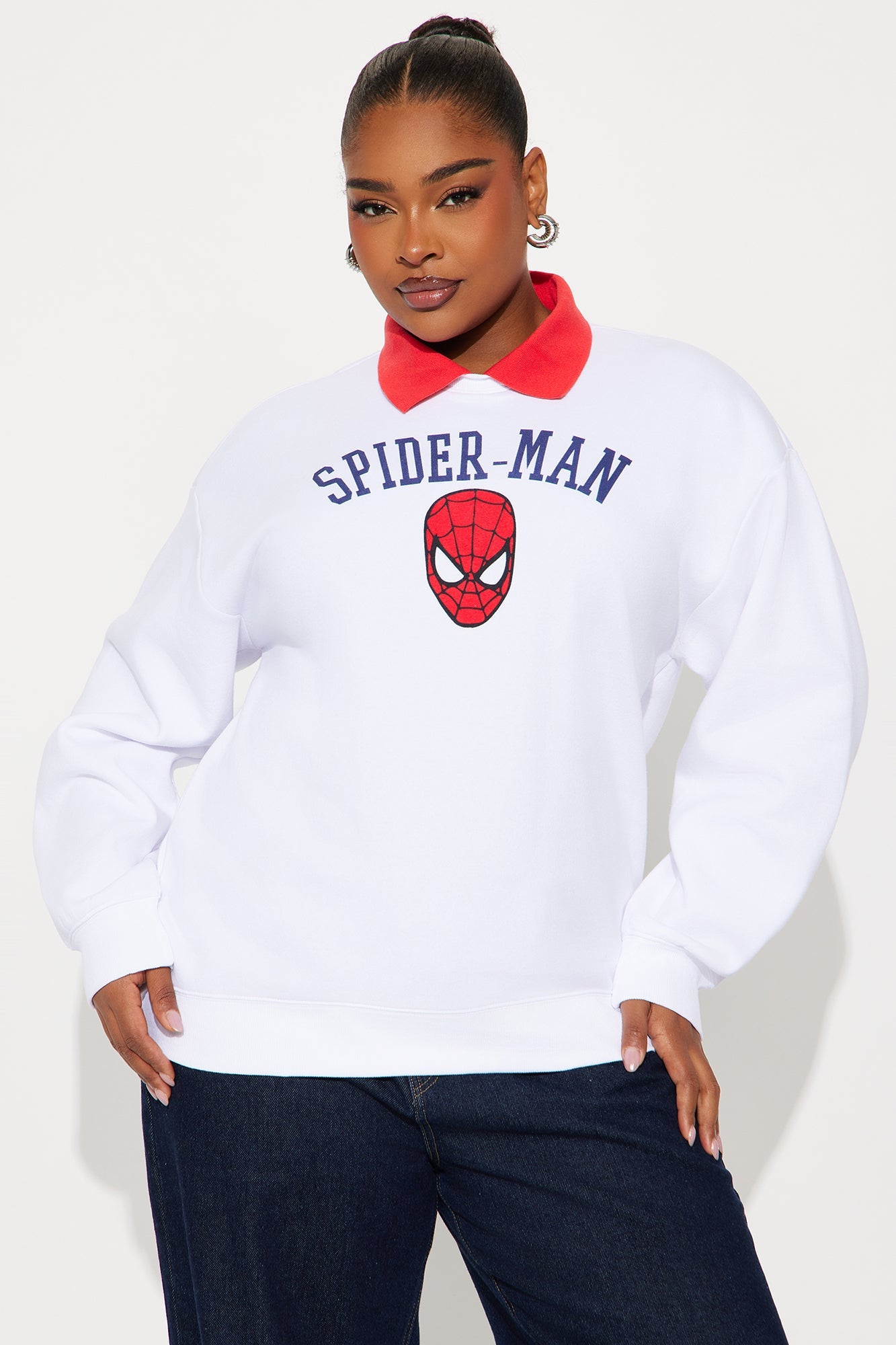Your Friendly Neighborhood Spider Man Top - White