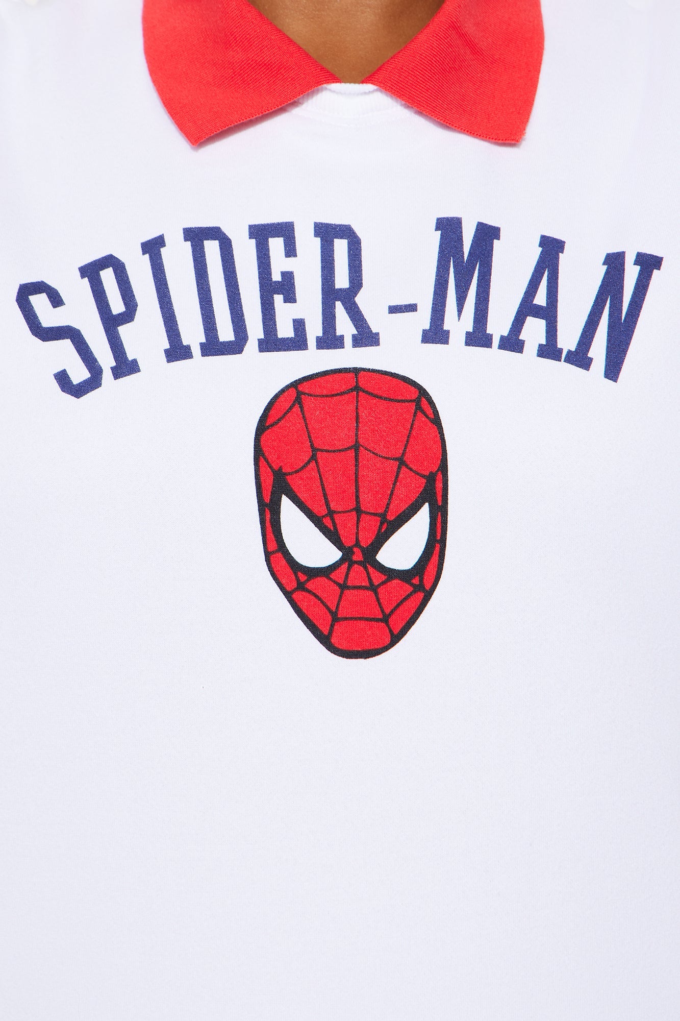 Your Friendly Neighborhood Spider Man Top - White