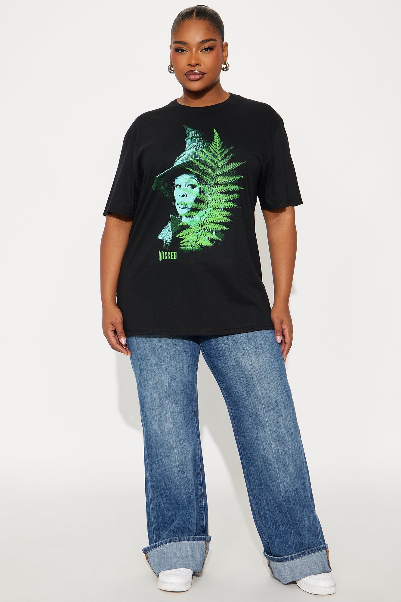 Elpahba The Bad Witch Oversize Tee - Black