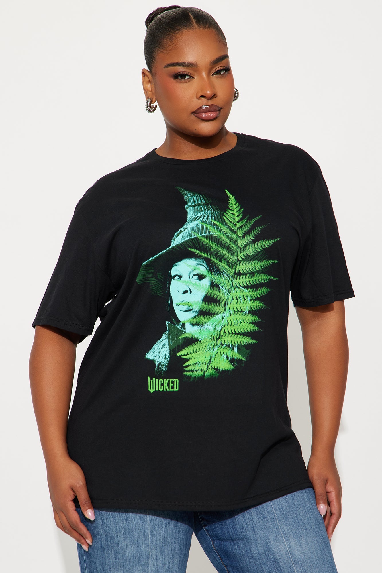 Elpahba The Bad Witch Oversize Tee - Black