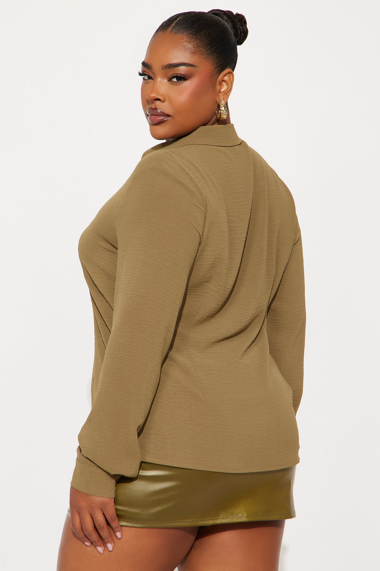 Sweet Escape Airflow Shirt - Olive