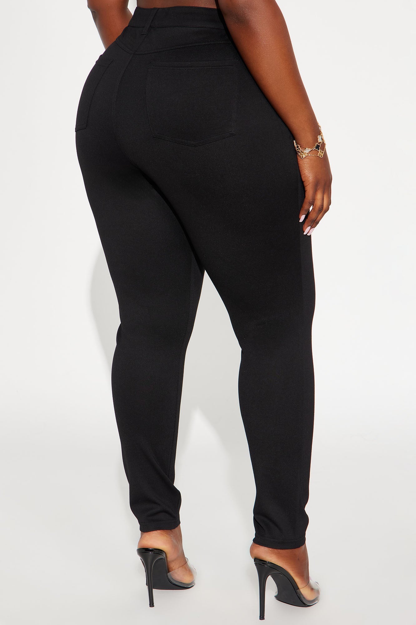 Ivy Prime Ponte Skinny Pant 29″ - Black