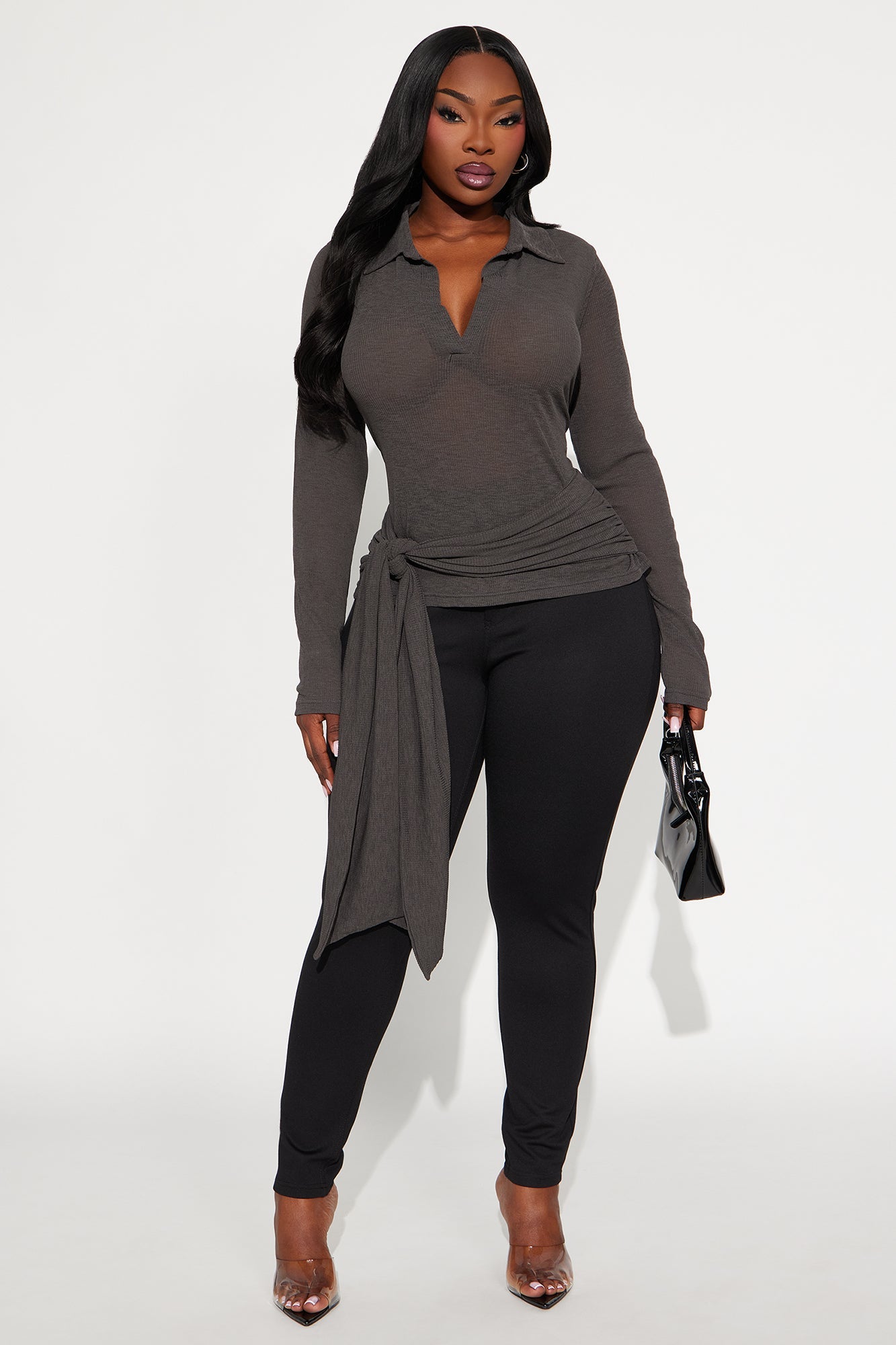 Ivy Prime Ponte Skinny Pant 29″ - Black