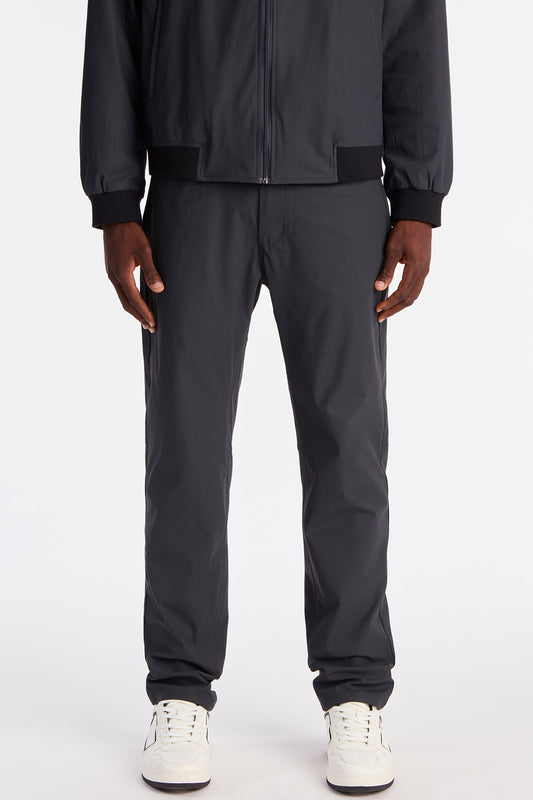 Slim Cedric Stretch Pant - Charcoal