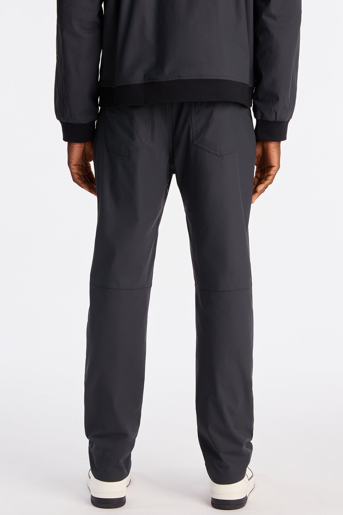 Slim Cedric Stretch Pant - Charcoal