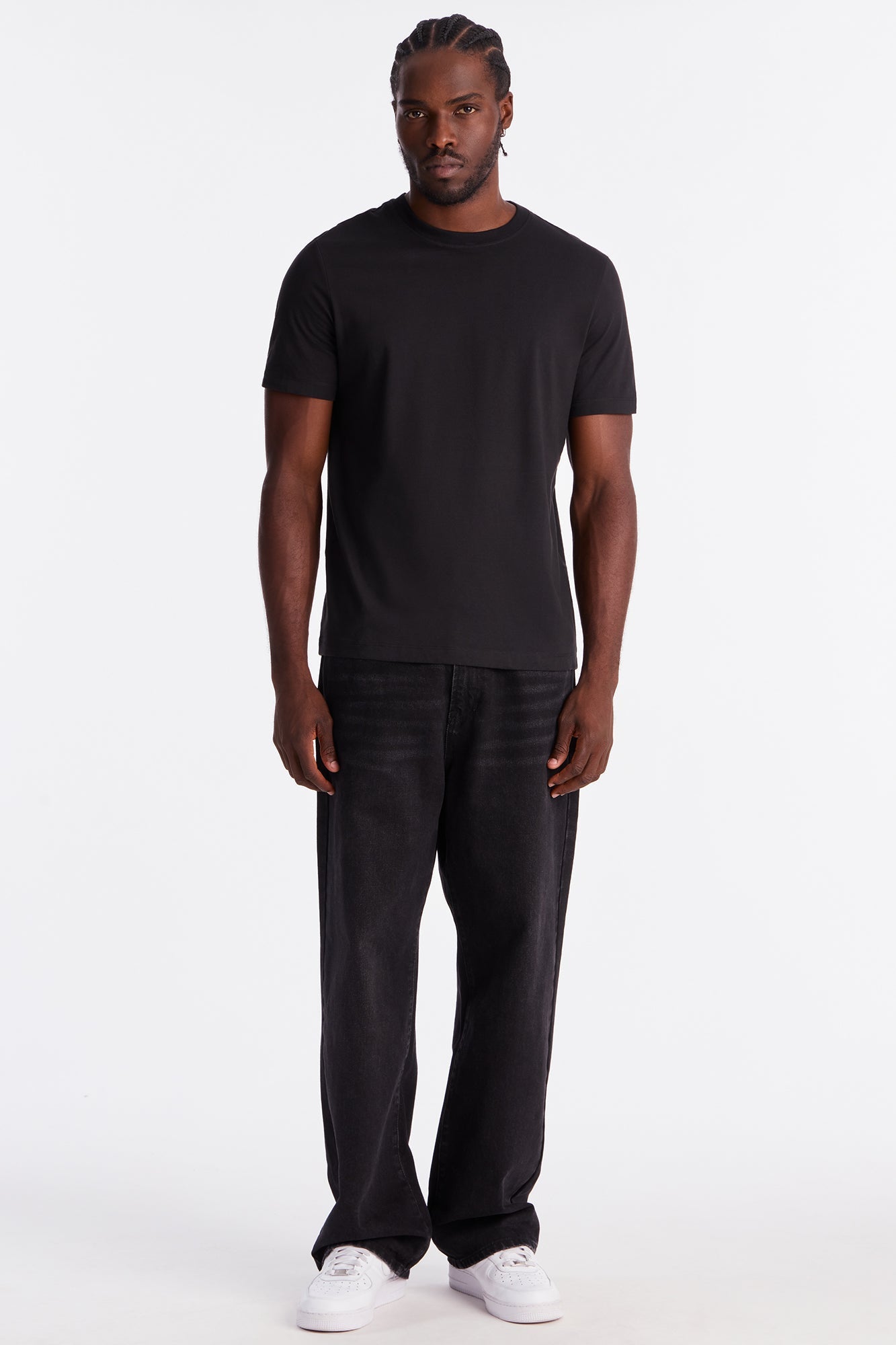 FN Essential Crew Tees 3 Pack - Black/combo