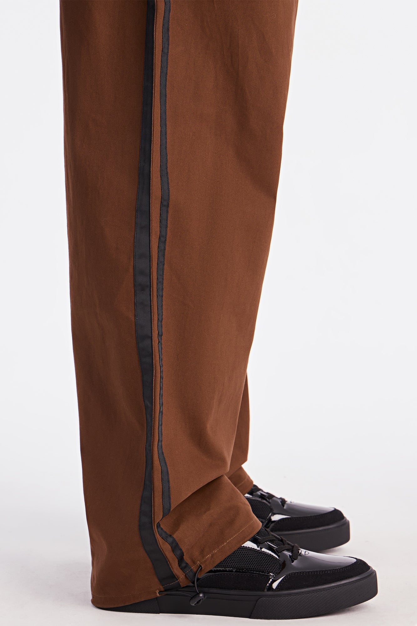Baggy Run It By Track Pant - Brown