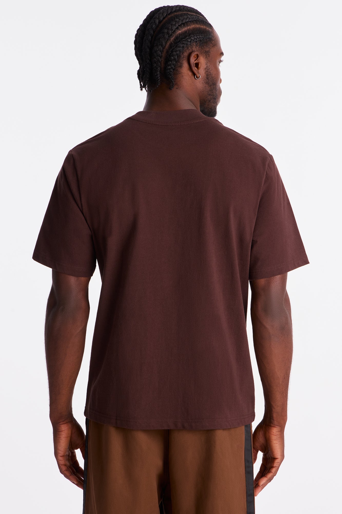 Oversized Heavyweight Tee 240GSM - Chocolate