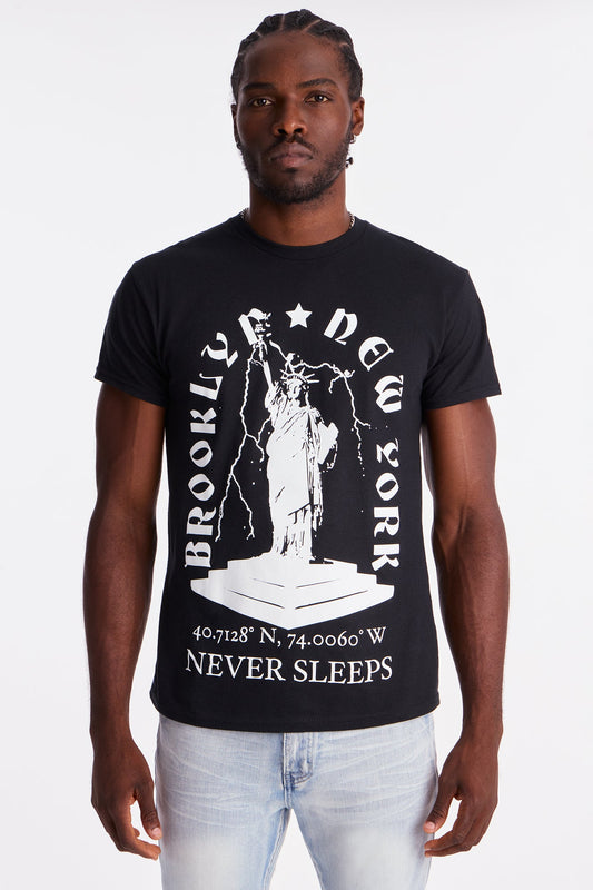 Brooklyn United Short Sleeve Tee - Black