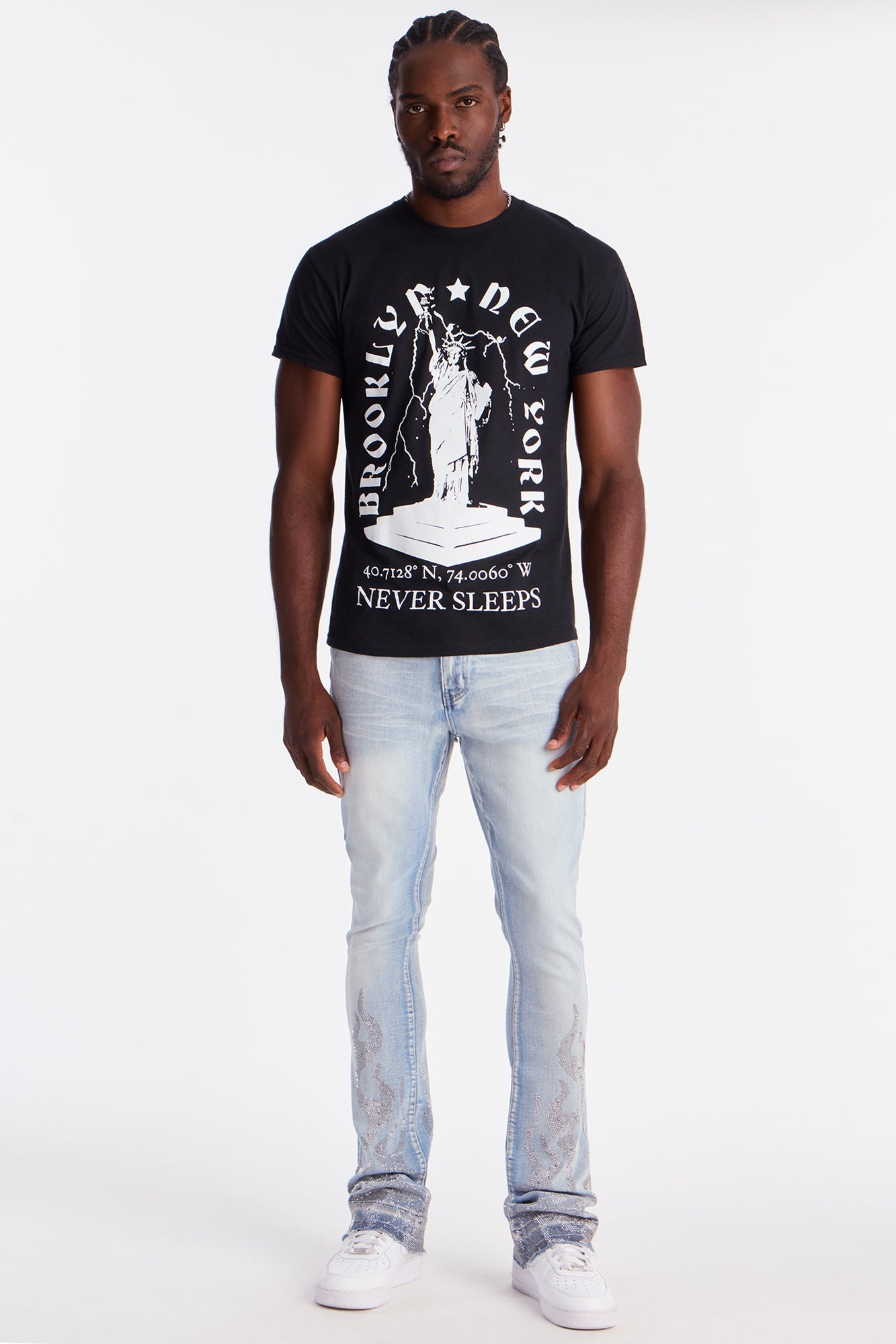 Brooklyn United Short Sleeve Tee - Black