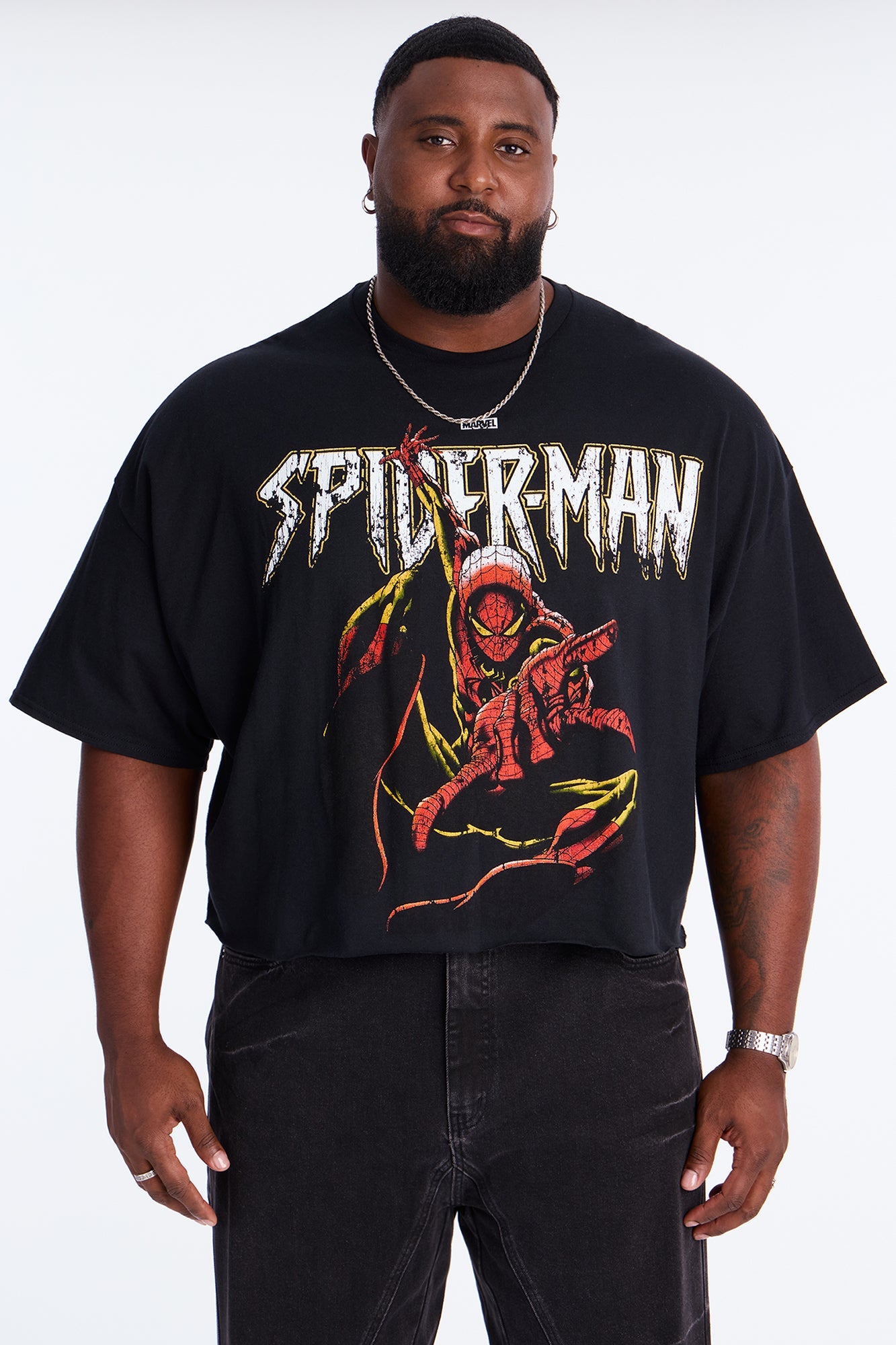 Spiderman Webshooter Short Sleeve Tee - Black