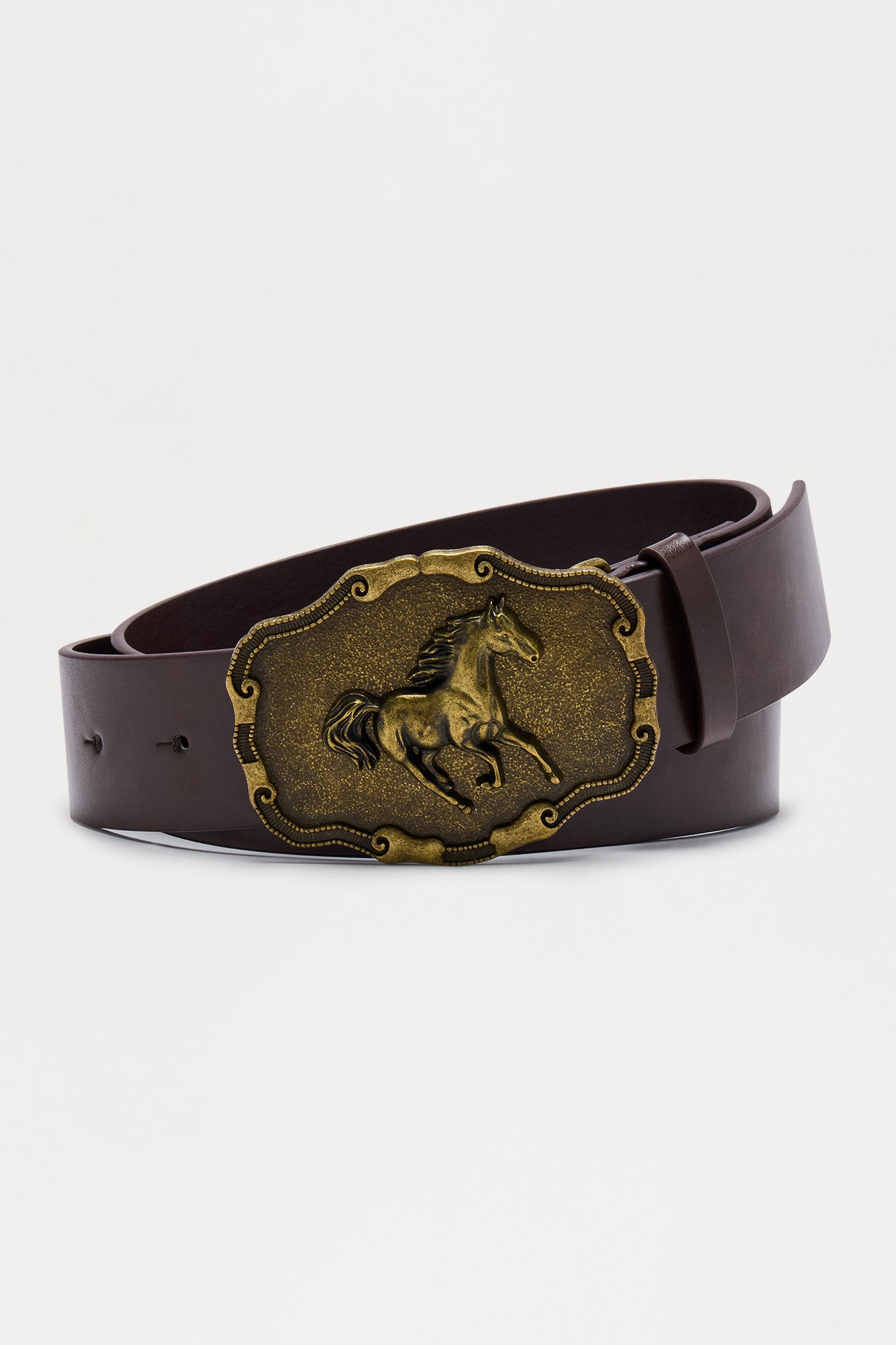 Long Live Cowgirls Belt - Brown/combo
