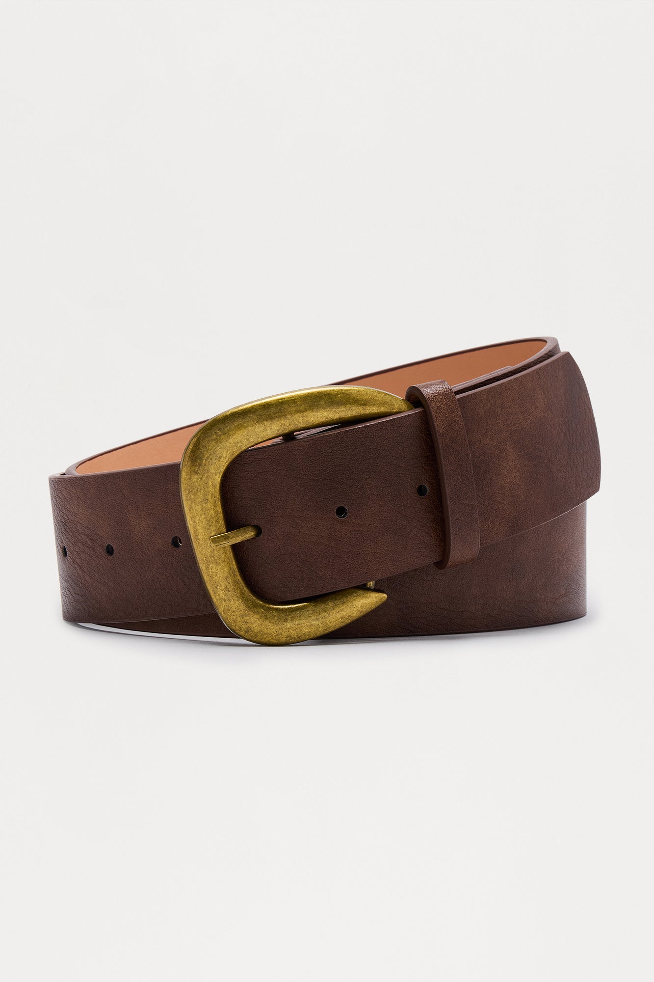 Sunlit Sand Belt - Dark Brown