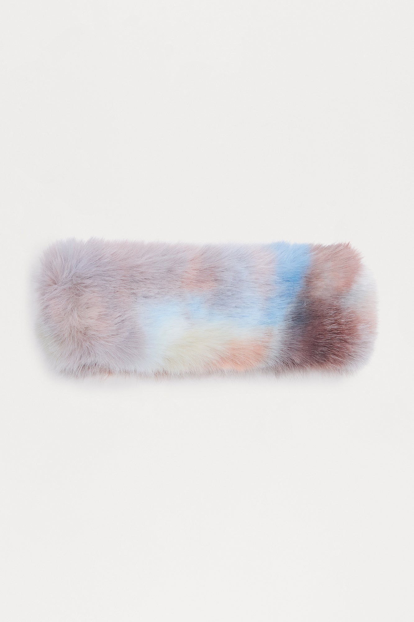 Warm Heart Faux Fur Headband - Multi Color